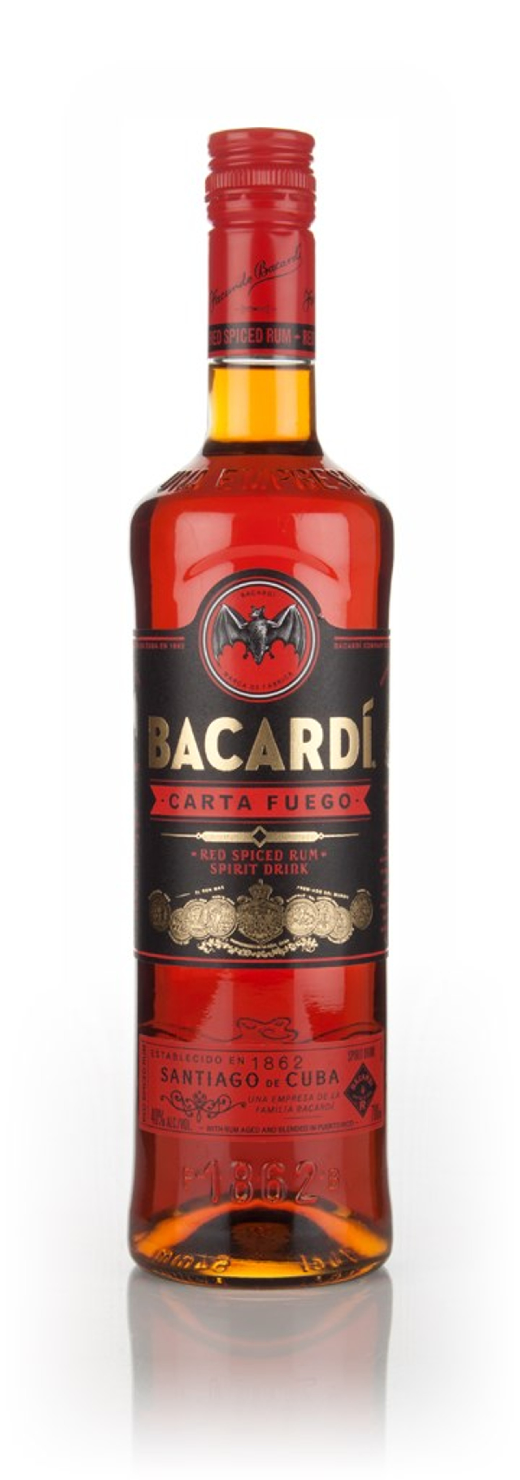 Bacardi Carta Fuego Spirit Drink 70cl