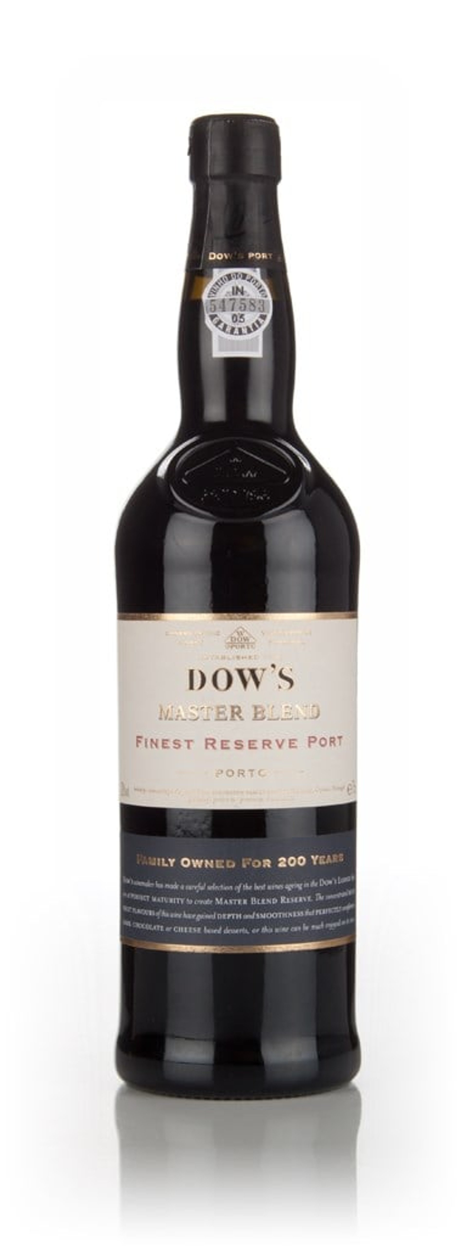 Dow's Master Blend - Finest Reserve Port 75cl