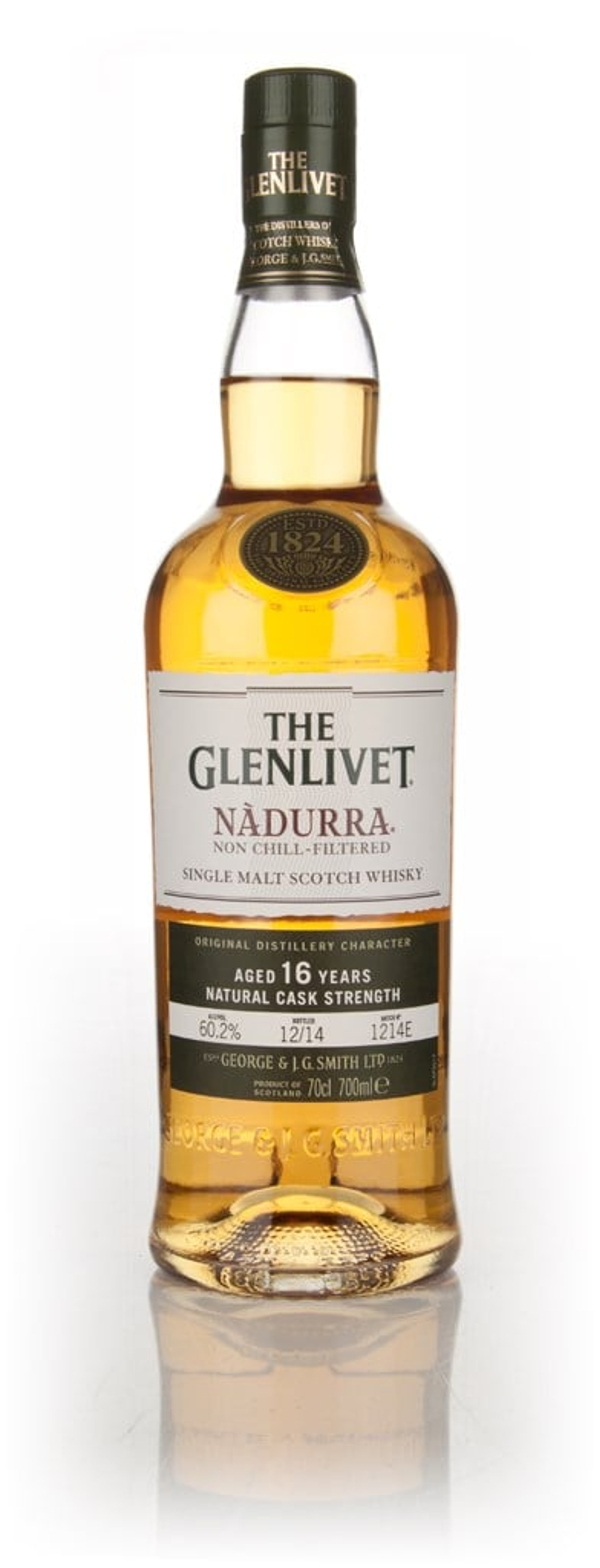 The Glenlivet 16 Year Old Nàdurra Batch 1214E 70cl Whisky