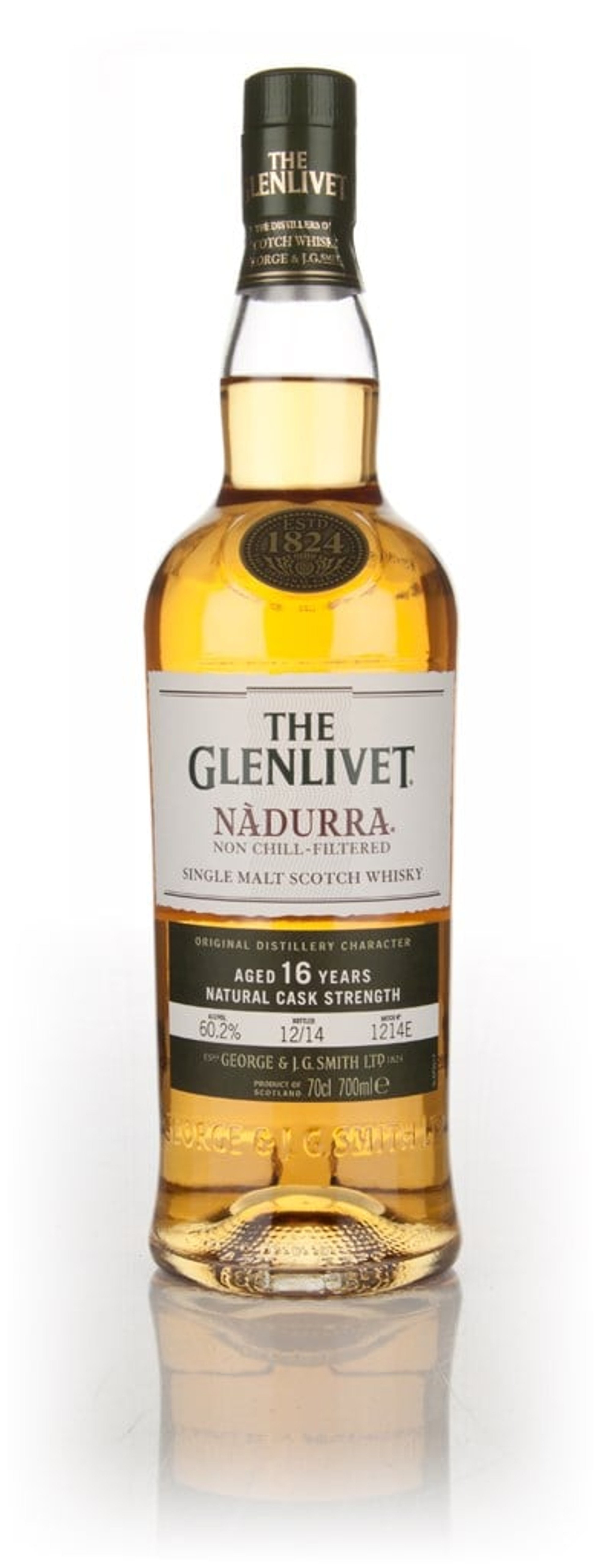 The Glenlivet 16 Year Old Nàdurra Batch 1214E 70cl