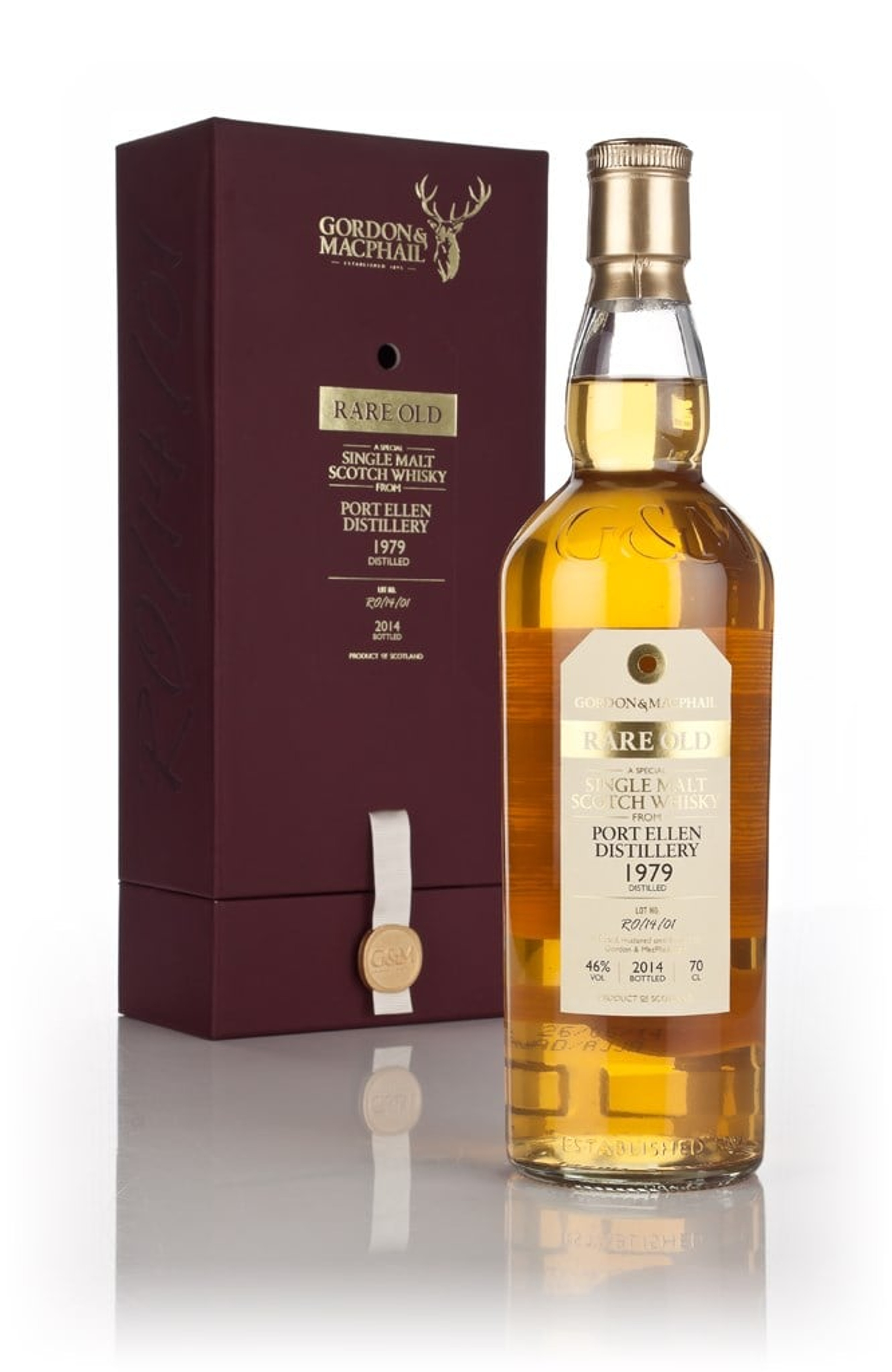 Port Ellen 1979 (bottled 2014) (RO/14/01) - Rare Old (Gordon & MacPhail) 70cl