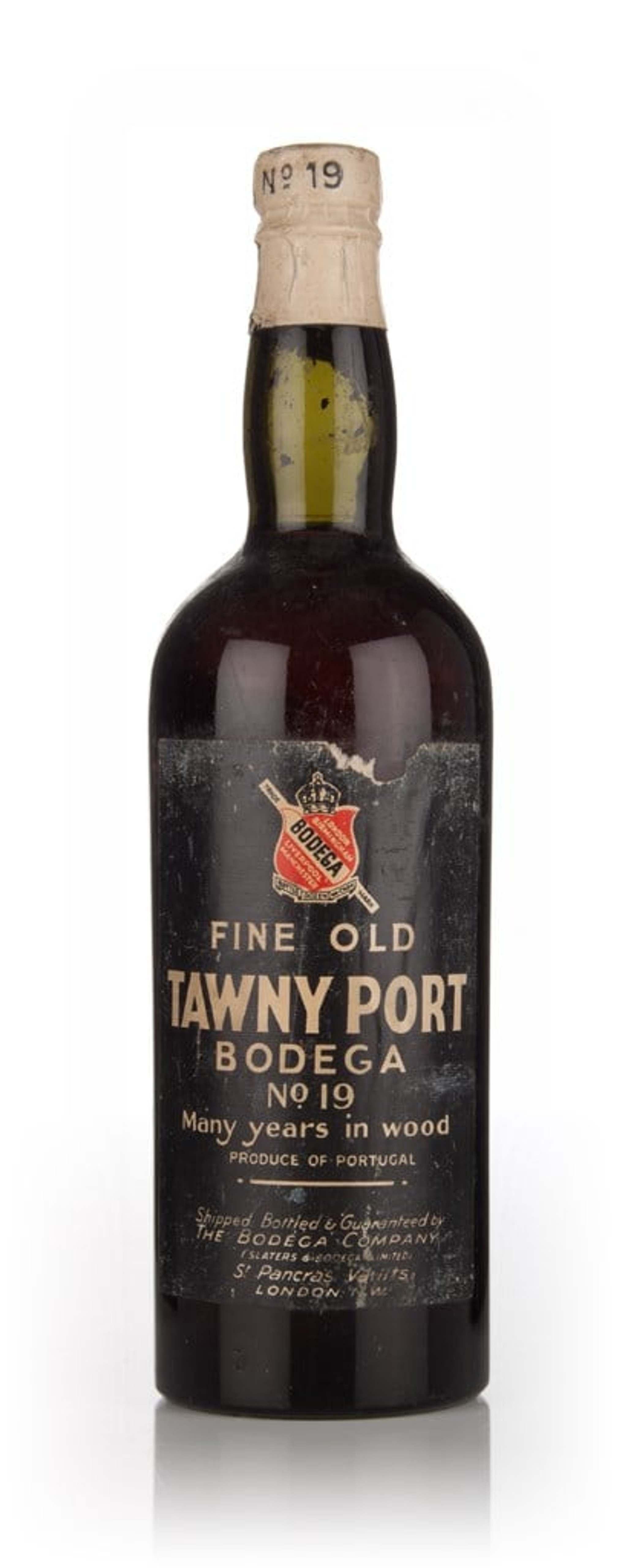 The Bodega Company Fine Old Tawny Port - 1950s