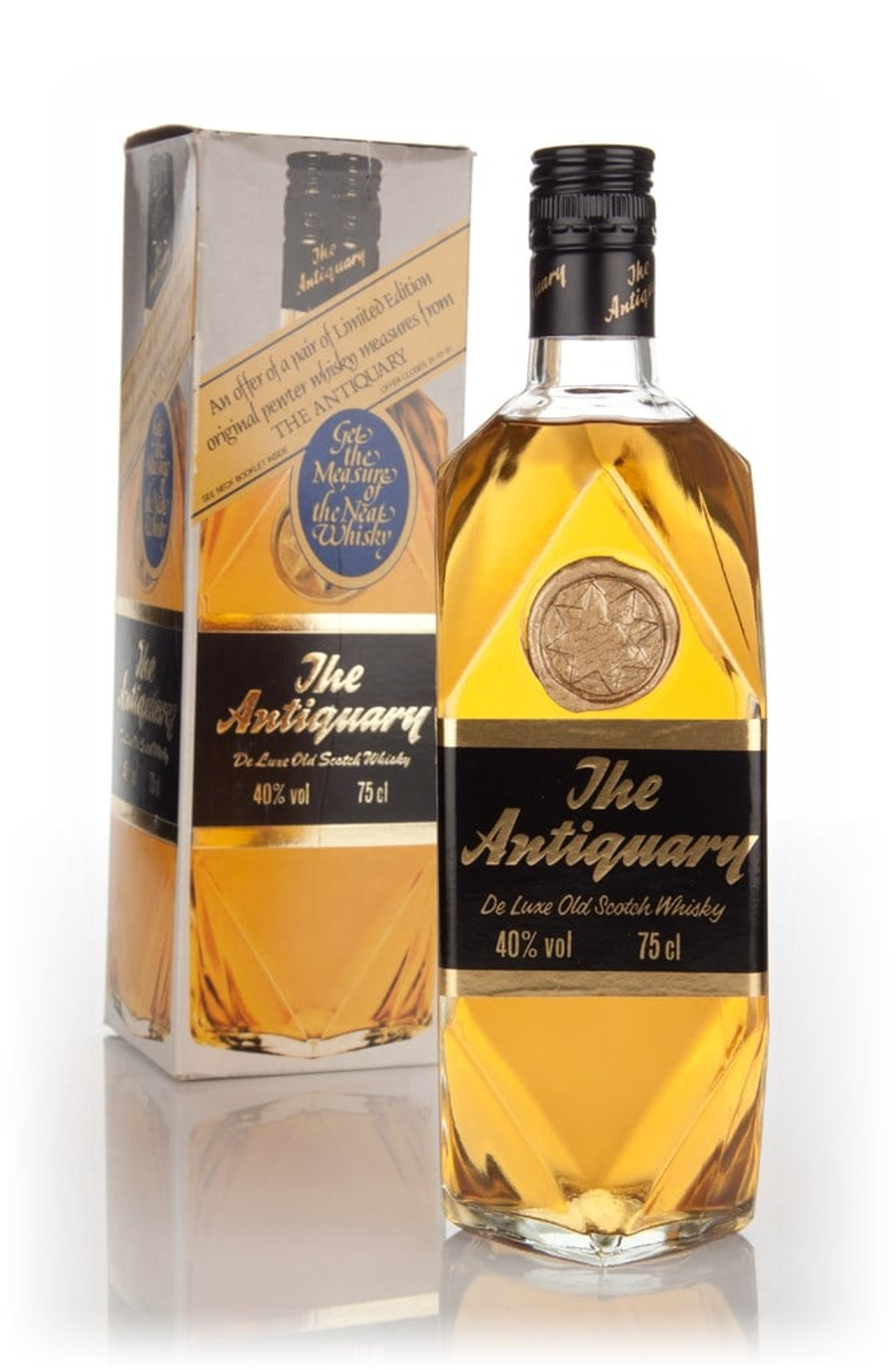 The Antiquary De Luxe Old Scotch Whisky - 1980s 75cl
