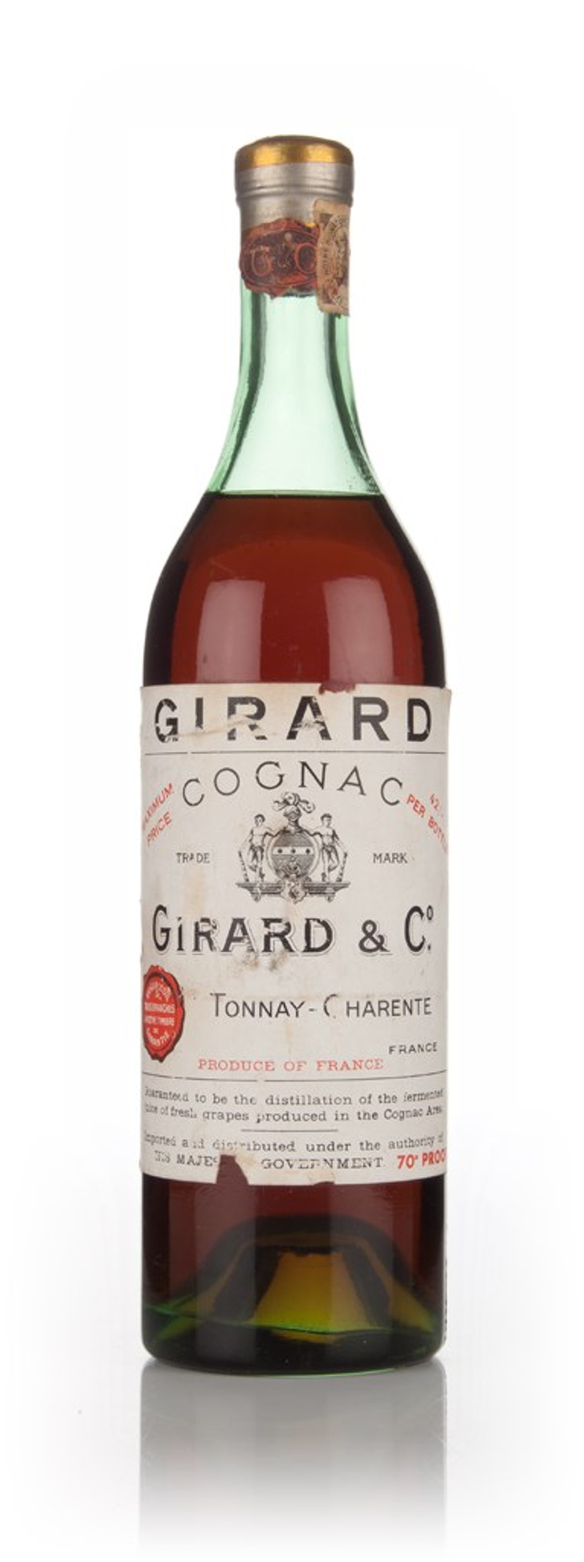 Girard & Co. Cognac - 1940s 70cl