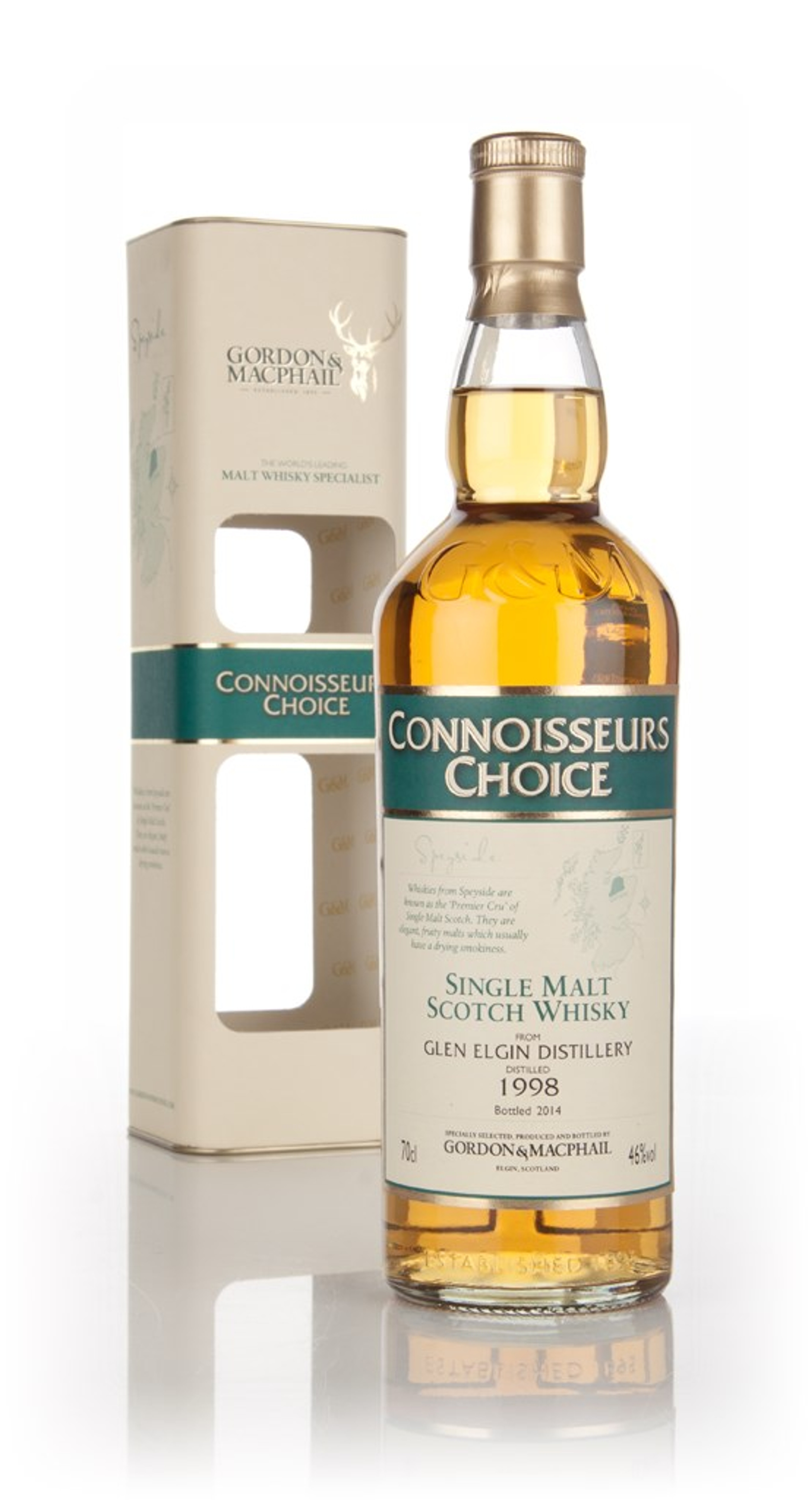 Glen Elgin 1998 (bottled 2014) - Connoisseurs Choice (Gordon & MacPhail) 70cl