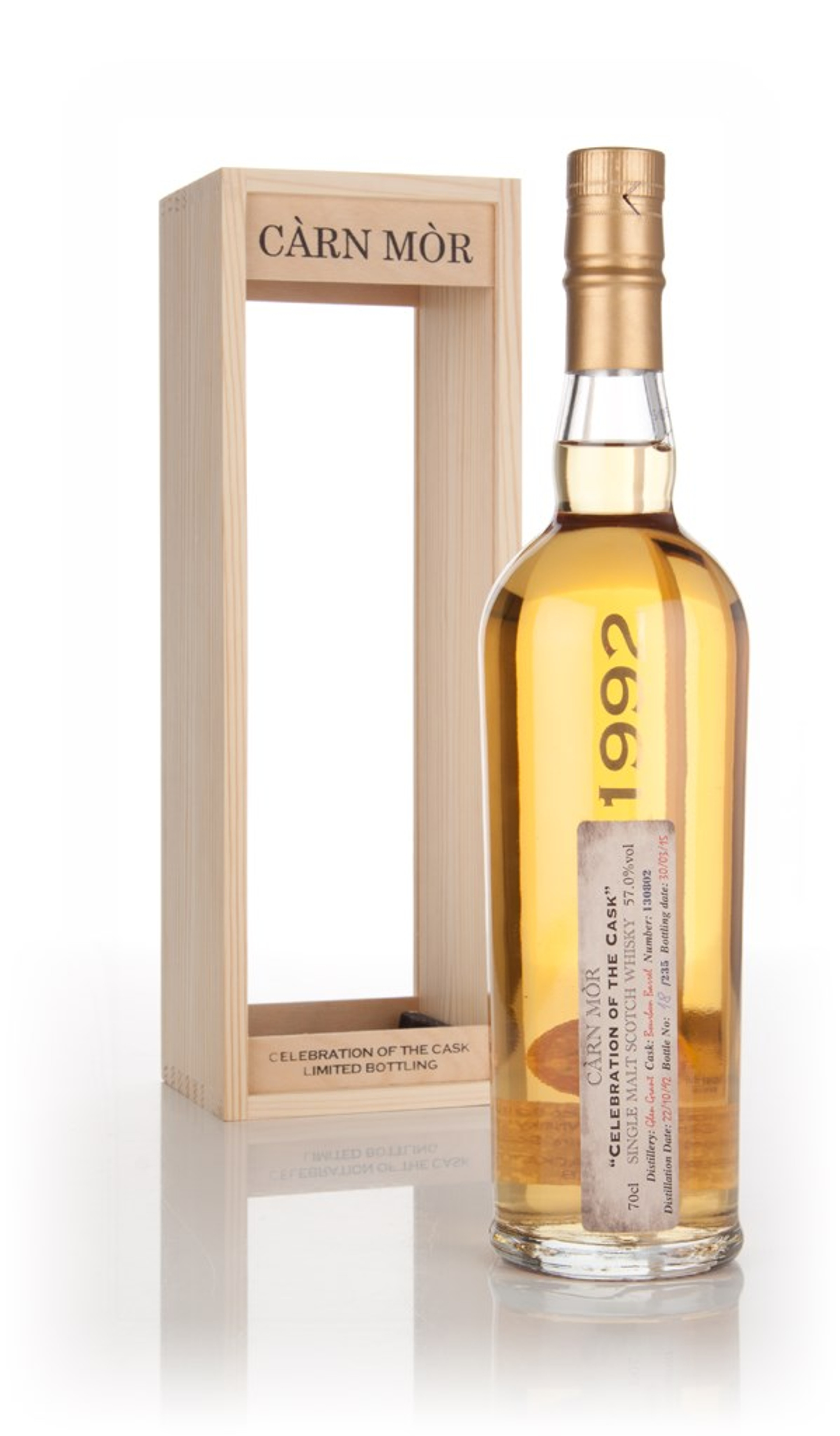 Glen Grant 22 Year Old 1992 (cask 130802) - Celebration Of The Cask (Càrn Mòr) 70cl