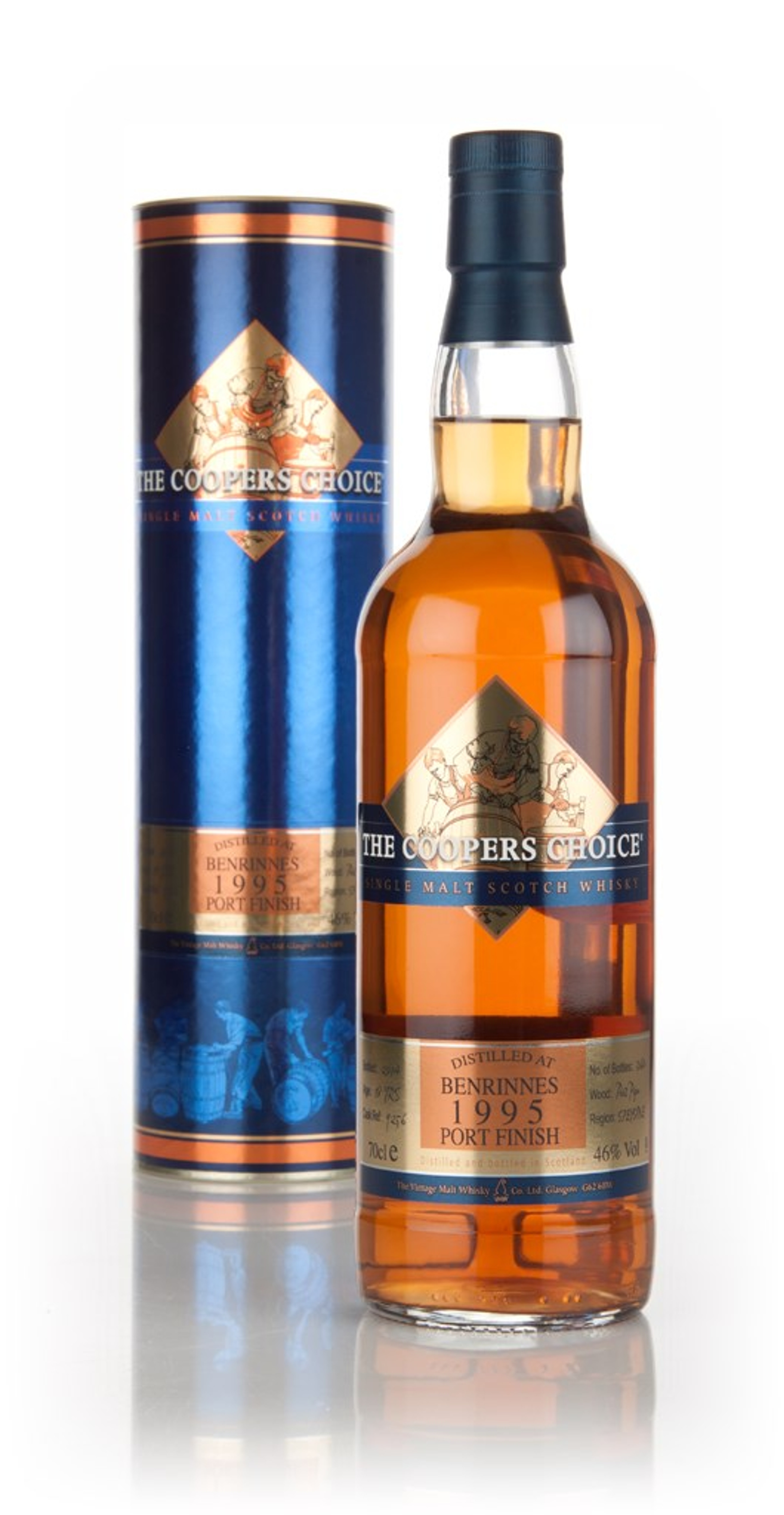 Benrinnes 18 Year Old 1995 (cask 9256) - The Coopers Choice (The Vintage Malt Whisky Co.) 70cl