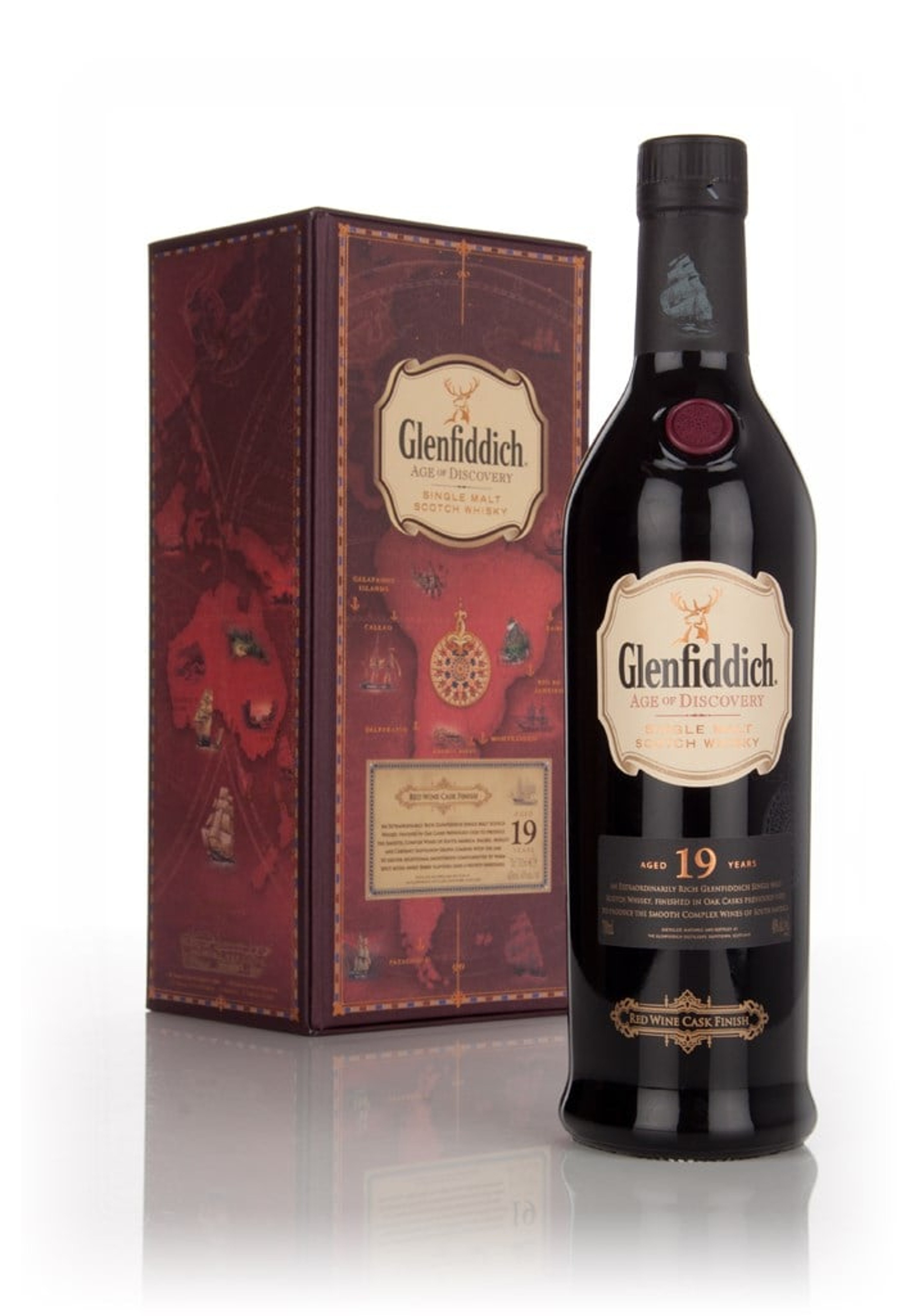 Glenfiddich 19 Year Old - Age of Discovery Red Wine Cask Finish 70cl