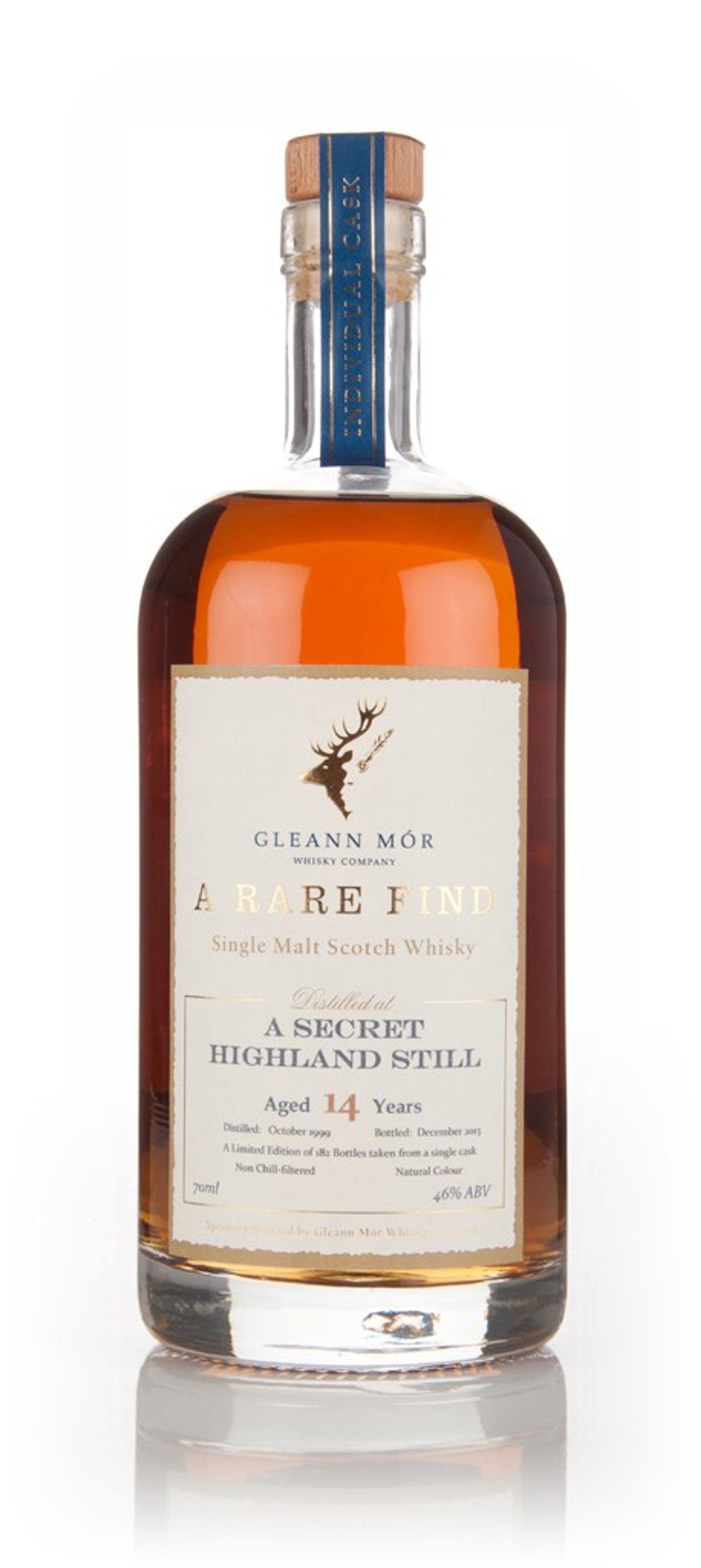 A Secret Highland Still 14 Year Old 1999 - A Rare Find (Gleann Mór) 70cl