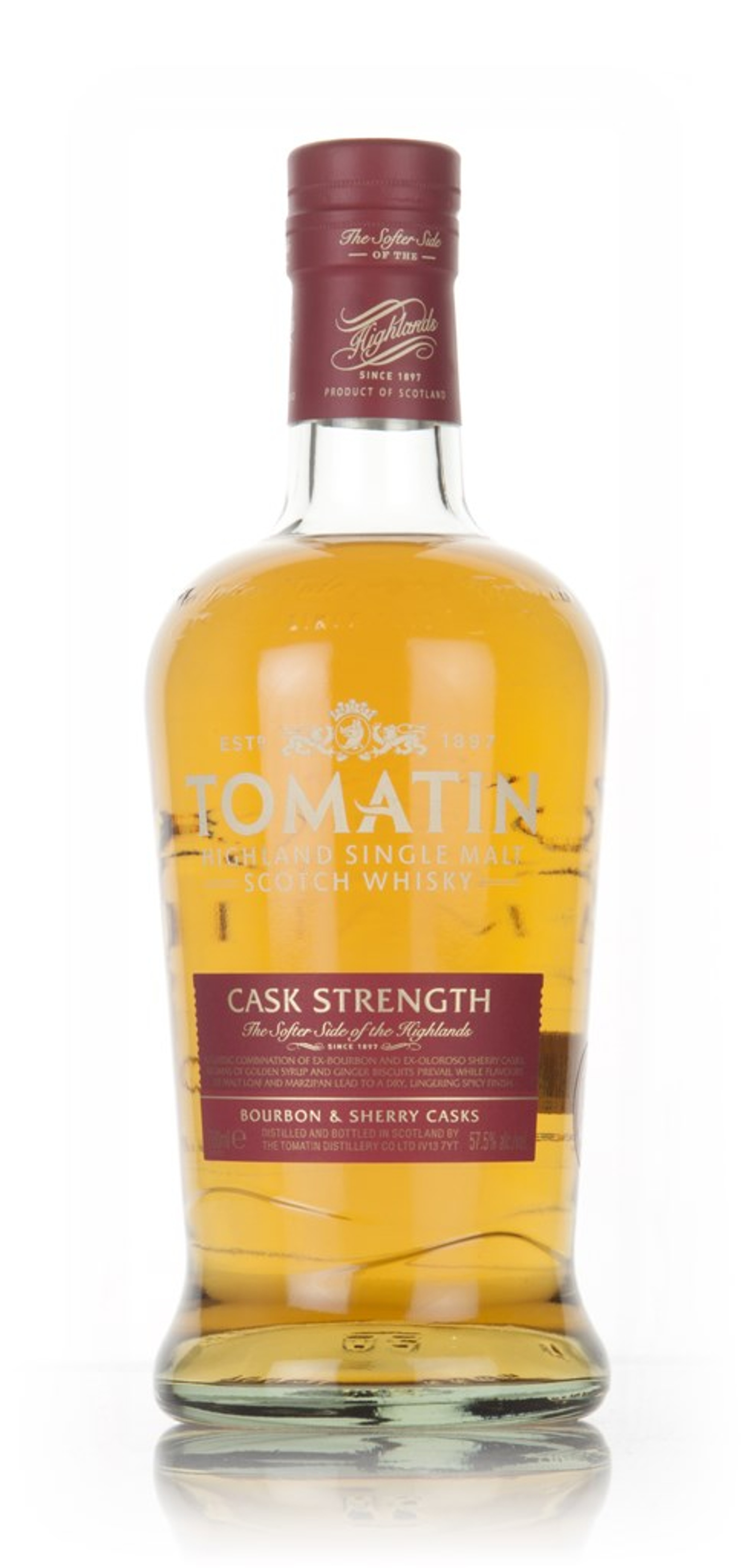 Tomatin Cask Strength Bourbon & Sherry Casks 70cl