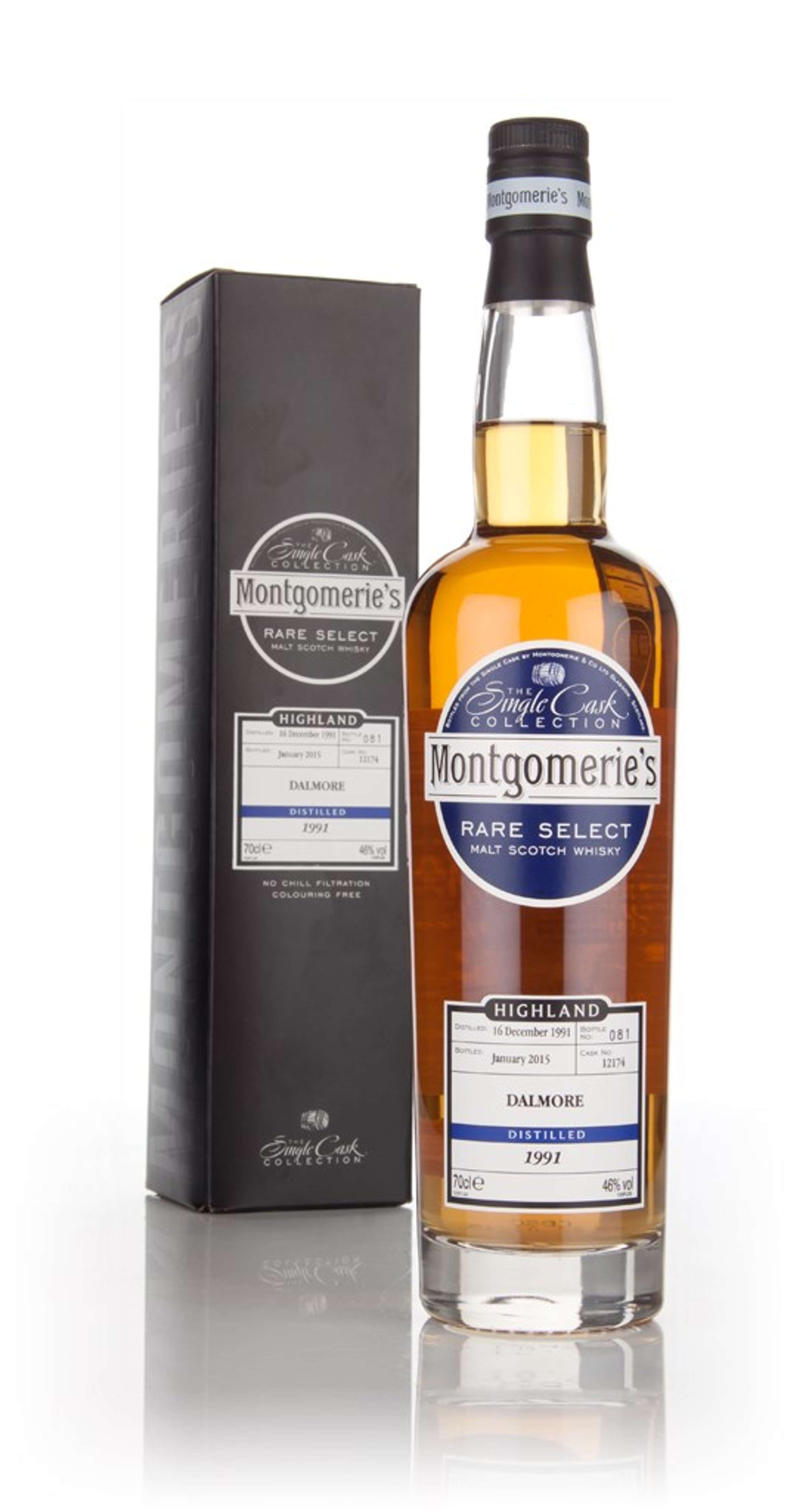 Dalmore 23 Year Old 1991 (cask 12174) - Rare Select (Montgomerie's) 70cl