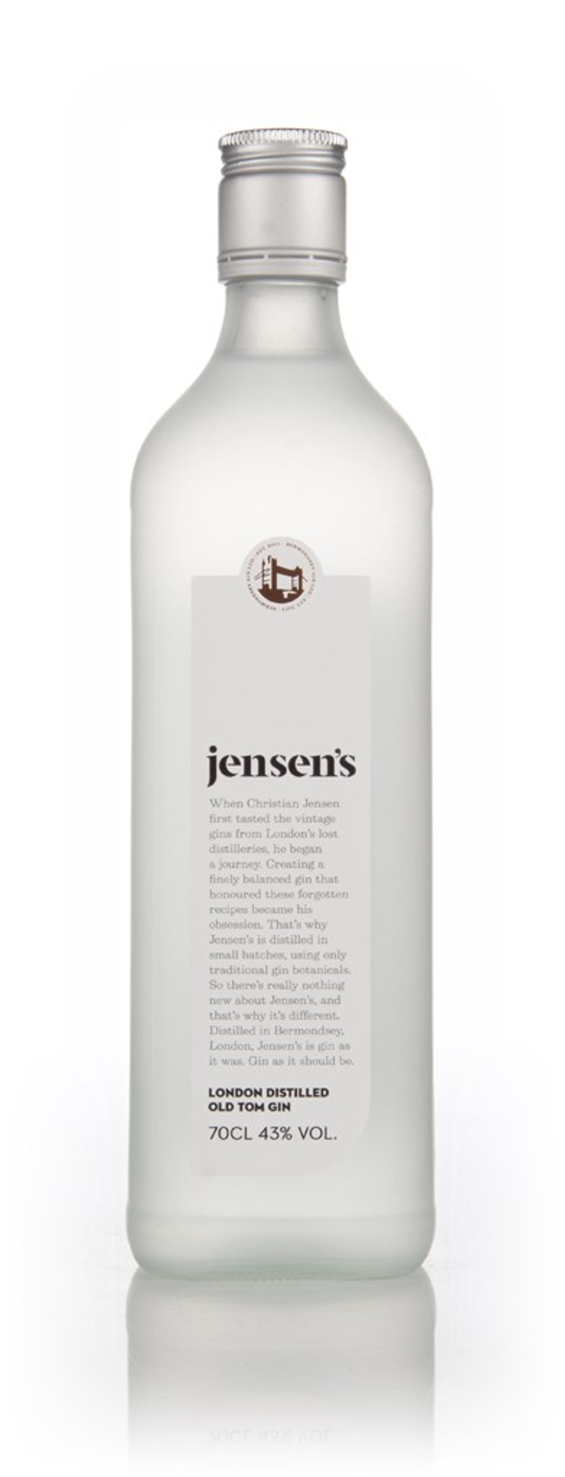 Jensen's Bermondsey Old Tom Gin 70cl