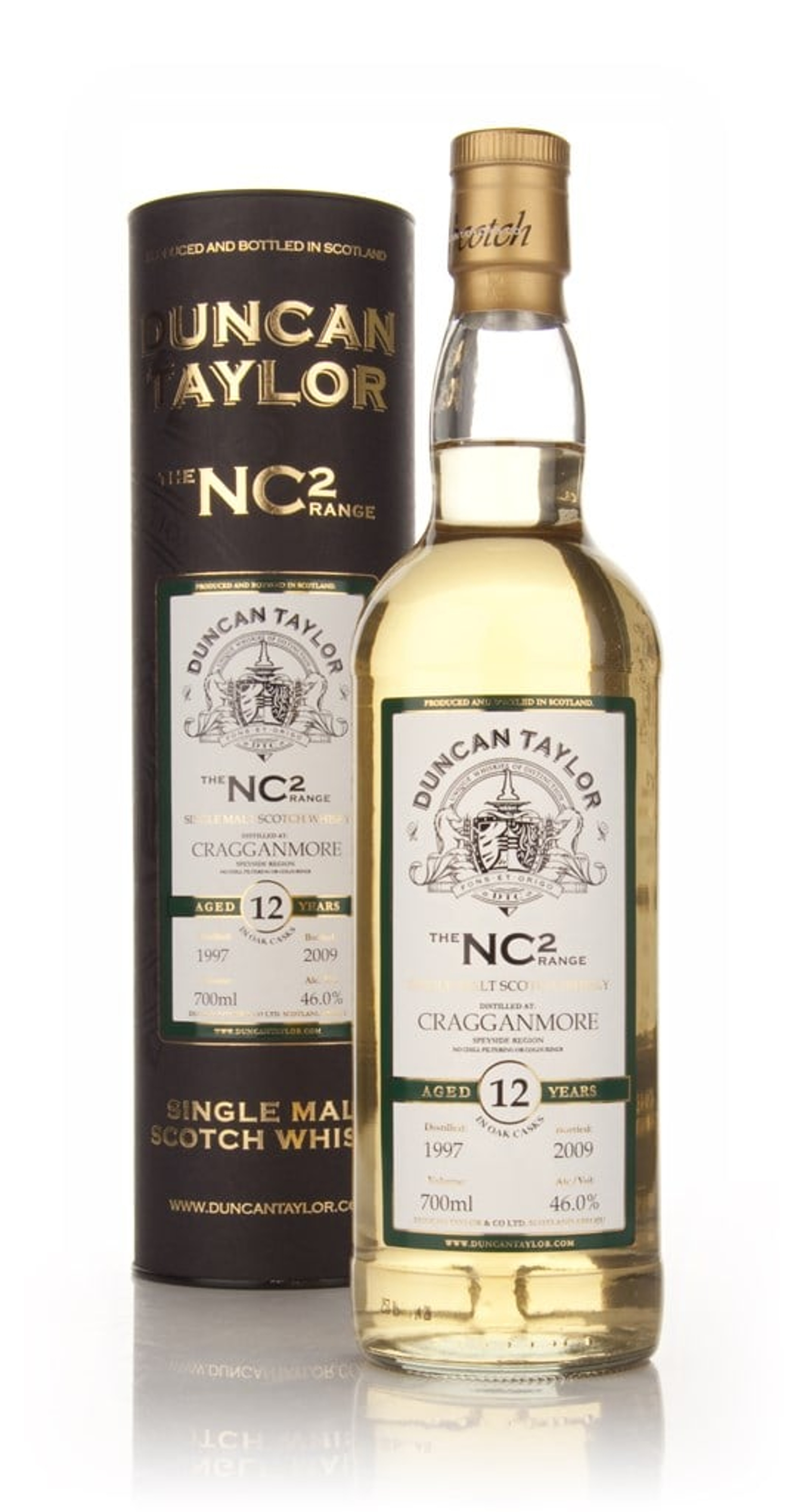 Cragganmore 12 Year Old 1997 - NC2 (Duncan Taylor) 70cl