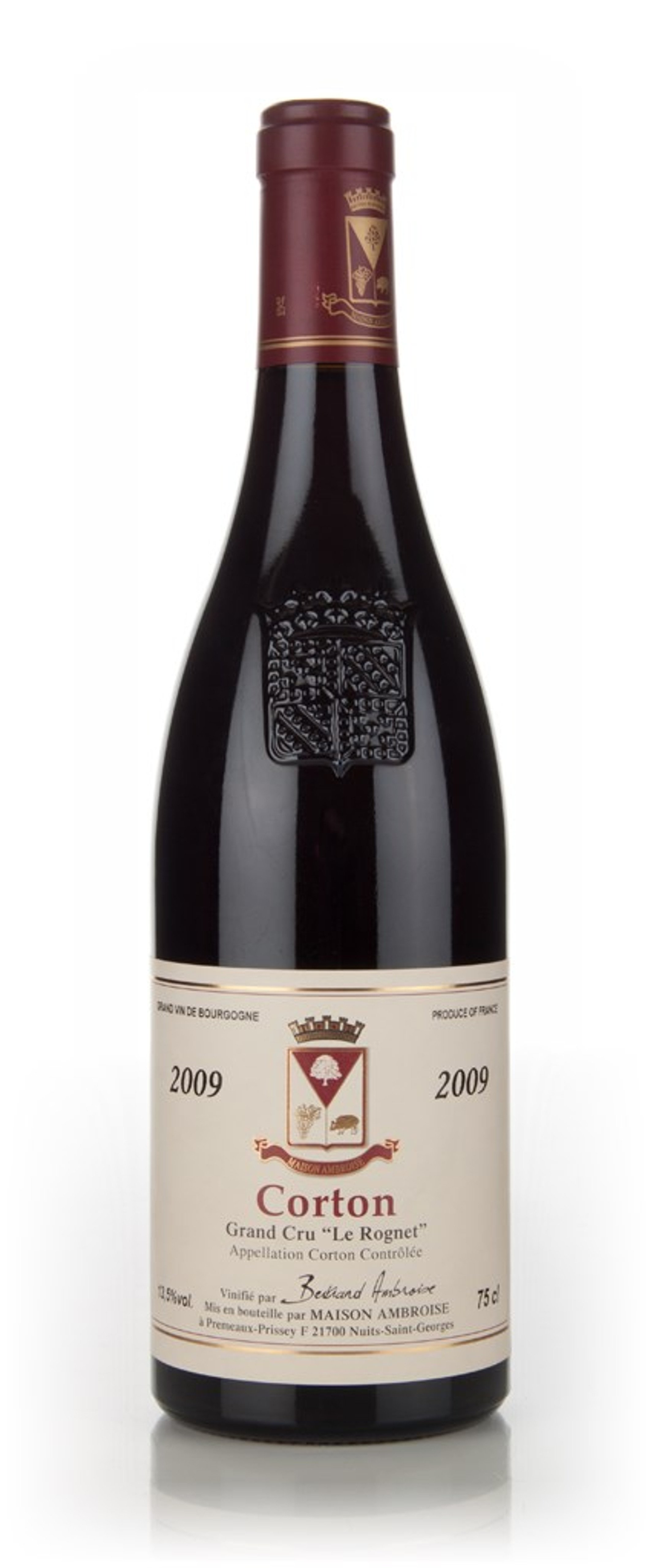 Bertrand Ambroise Corton Grand Cru 'Le Rognet' 2009 75cl