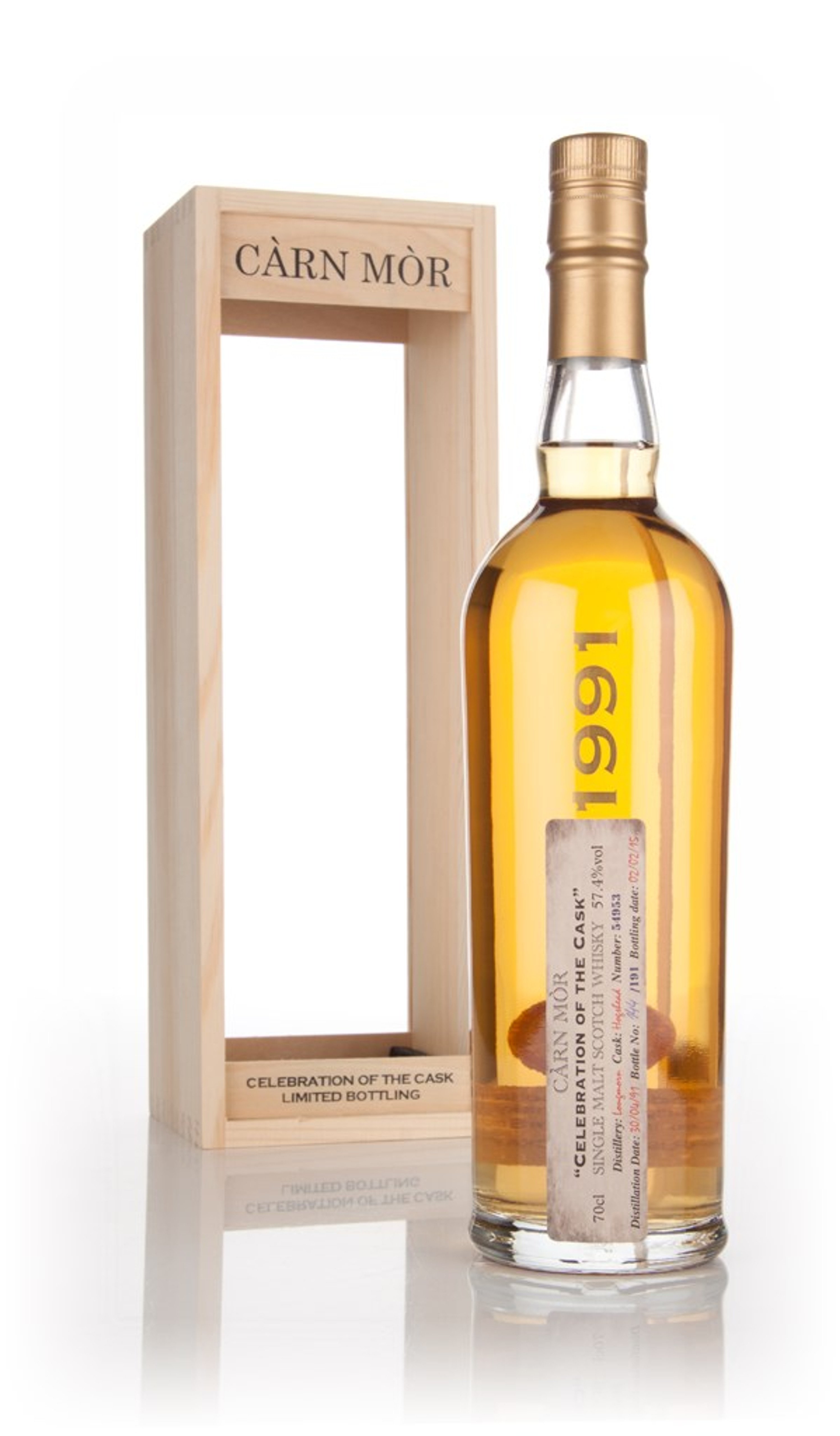 Longmorn 23 Year Old 1991 (cask 54953) - Celebration of the Cask (Càrn Mòr) 70cl