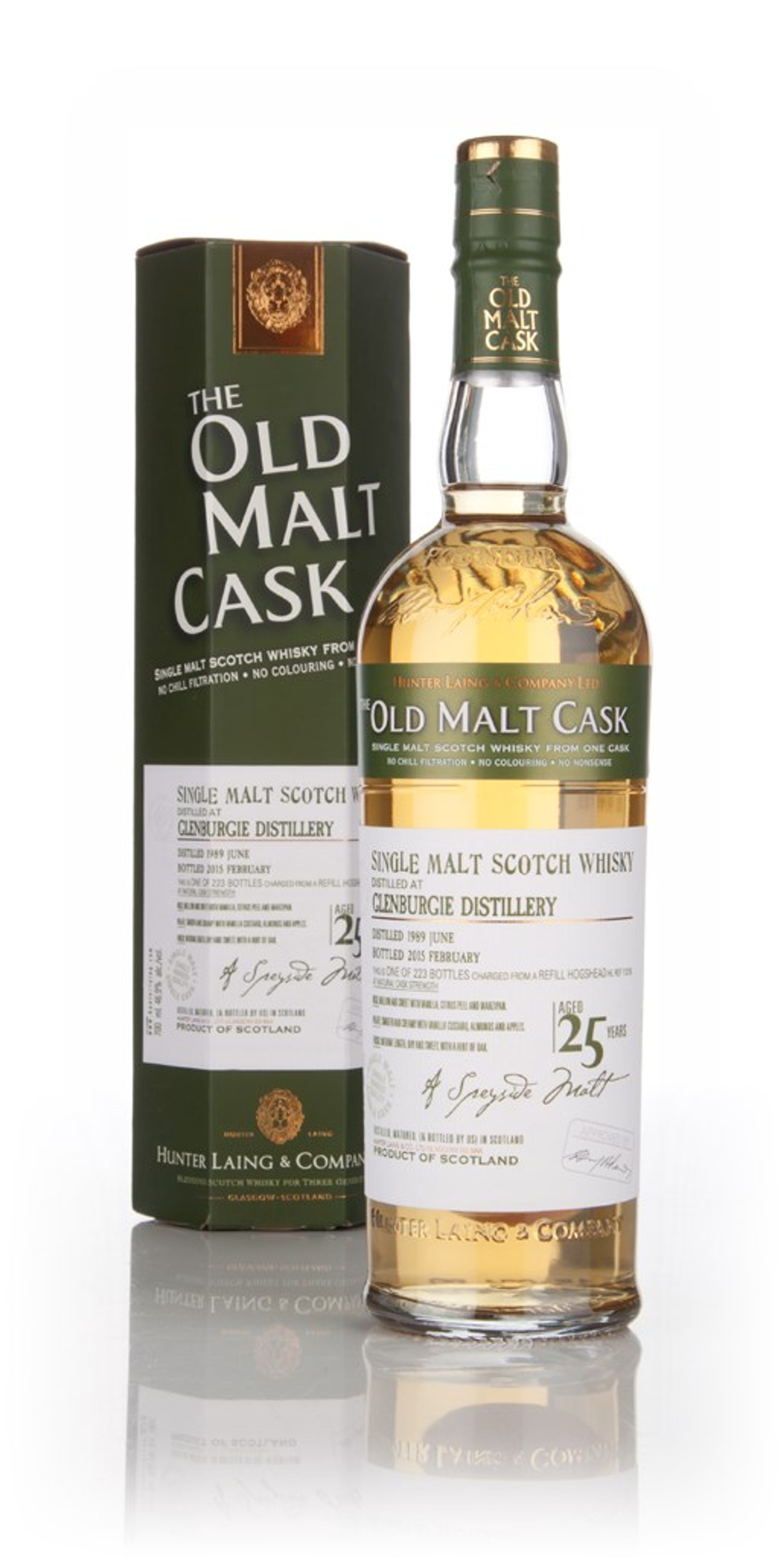 Glenburgie 25 Year Old 1989 (cask 11218) - Old Malt Cask (Hunter Laing) 70cl