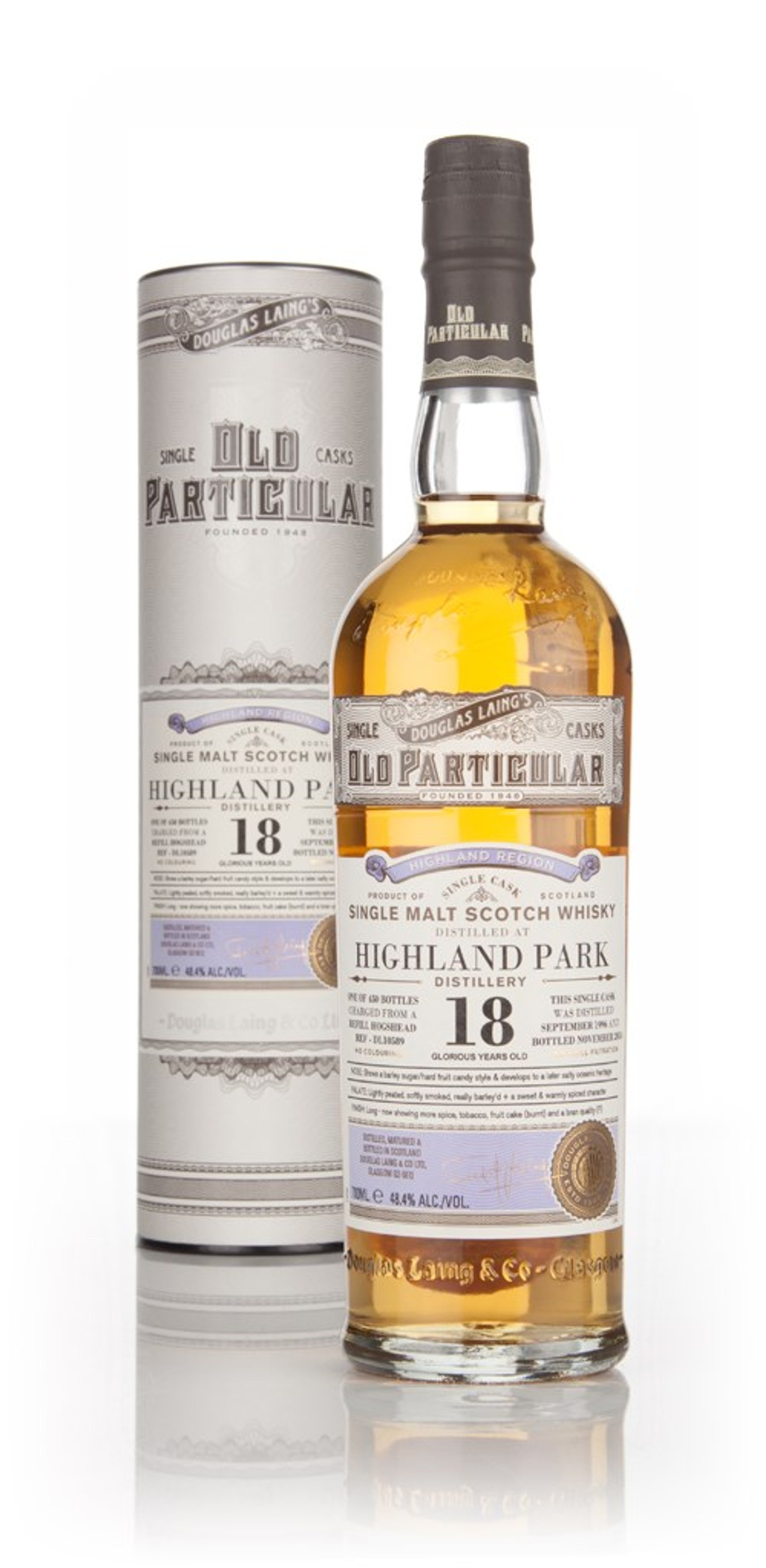 Highland Park 18 Year Old 1996 (cask 10589) - Old Particular (Douglas Laing) 70cl