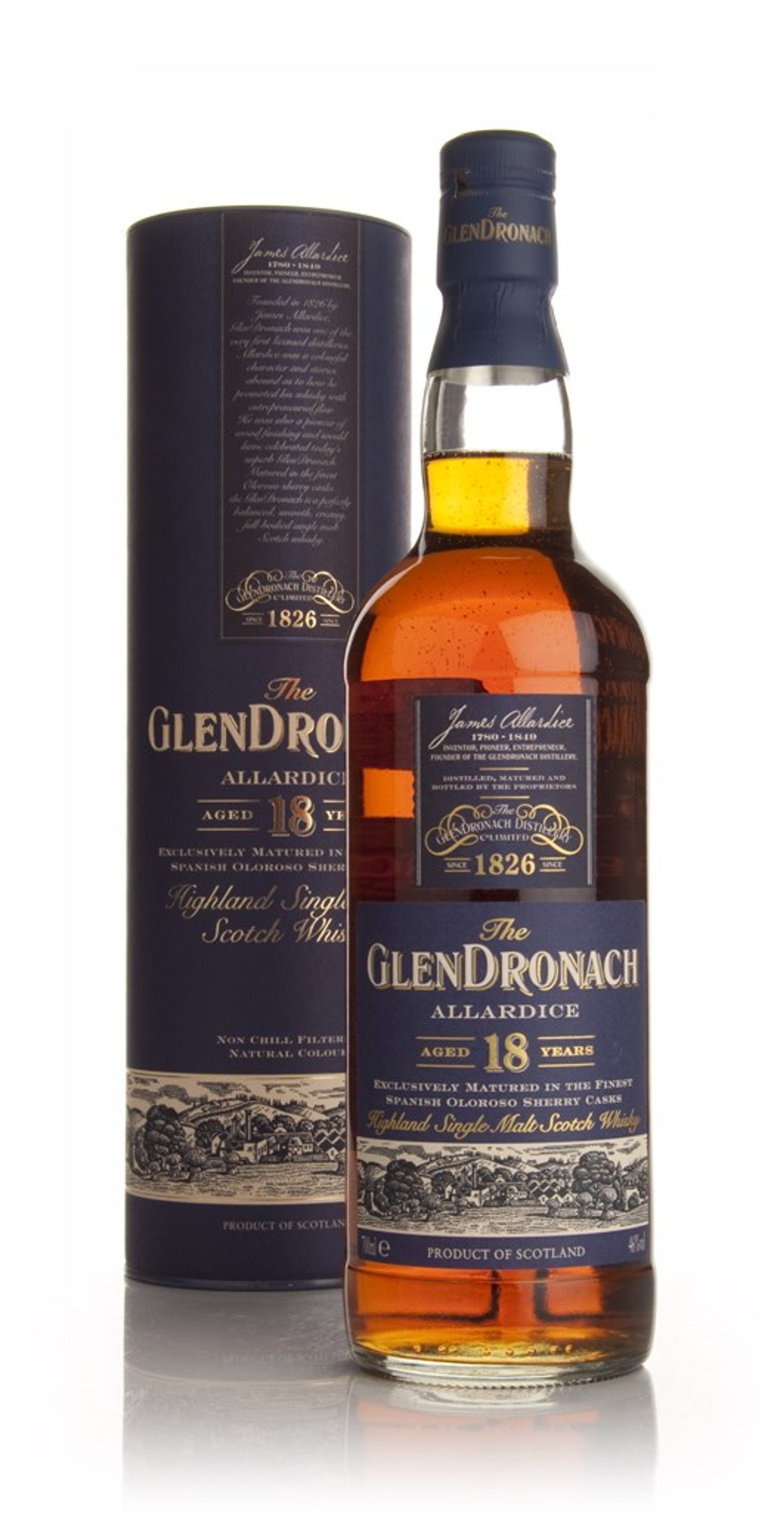The GlenDronach 18 Year Old - Allardice 70cl
