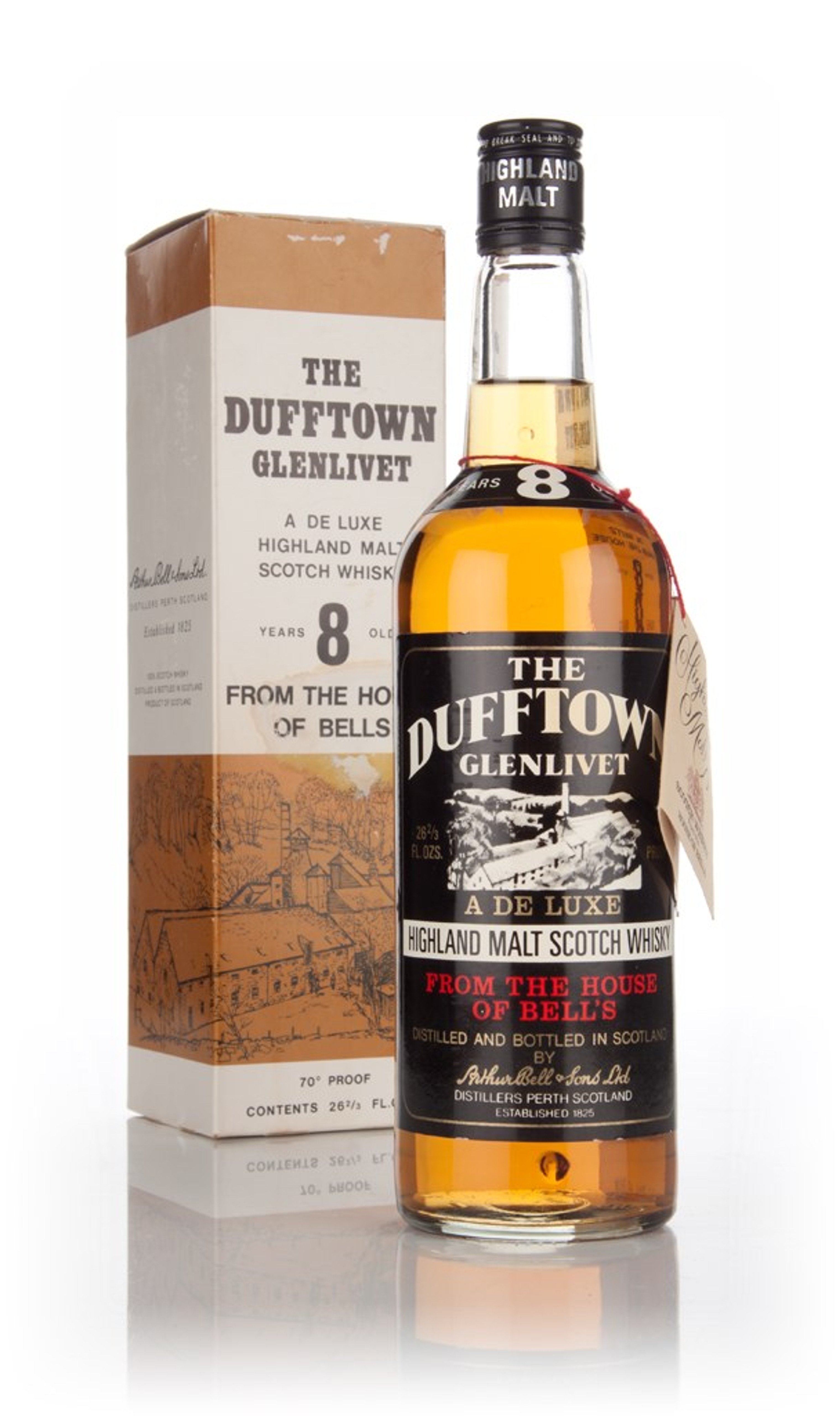 Dufftown Glenlivet 8 Year Old - 1970s 75cl