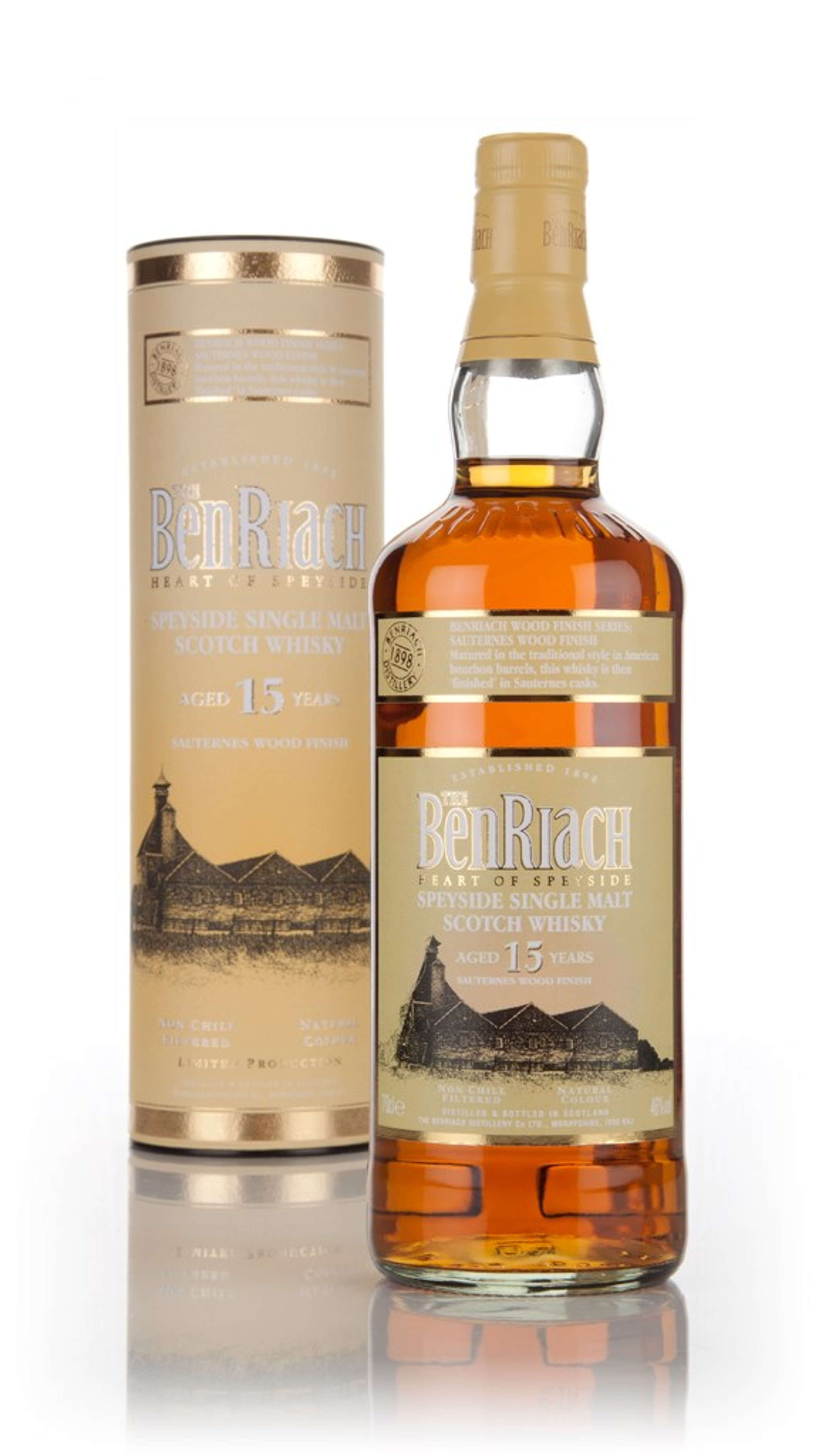 BenRiach 15 Year Old (Sauternes Cask Finish) 70cl