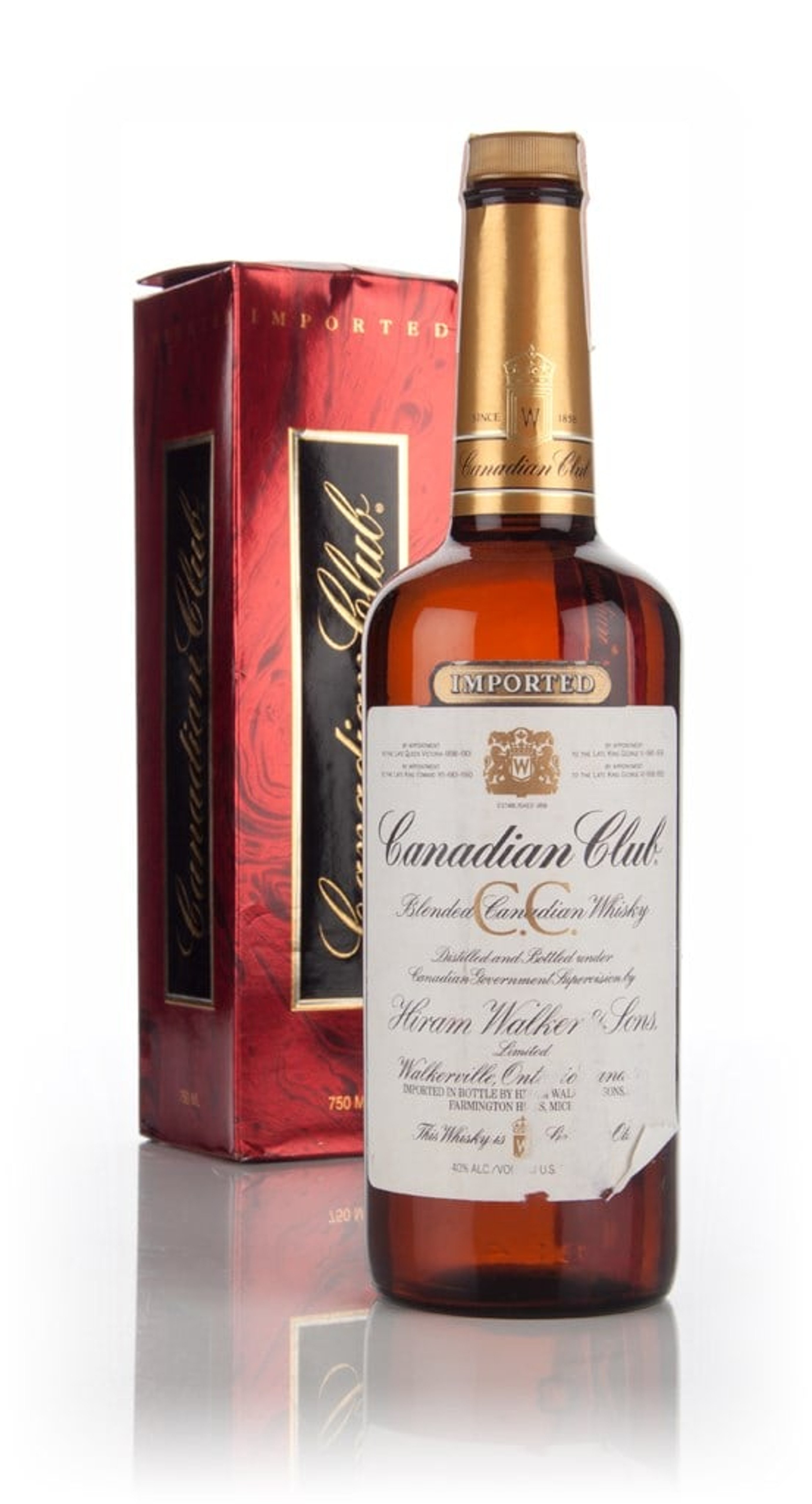 Canadian Club Whisky - 1984 75cl