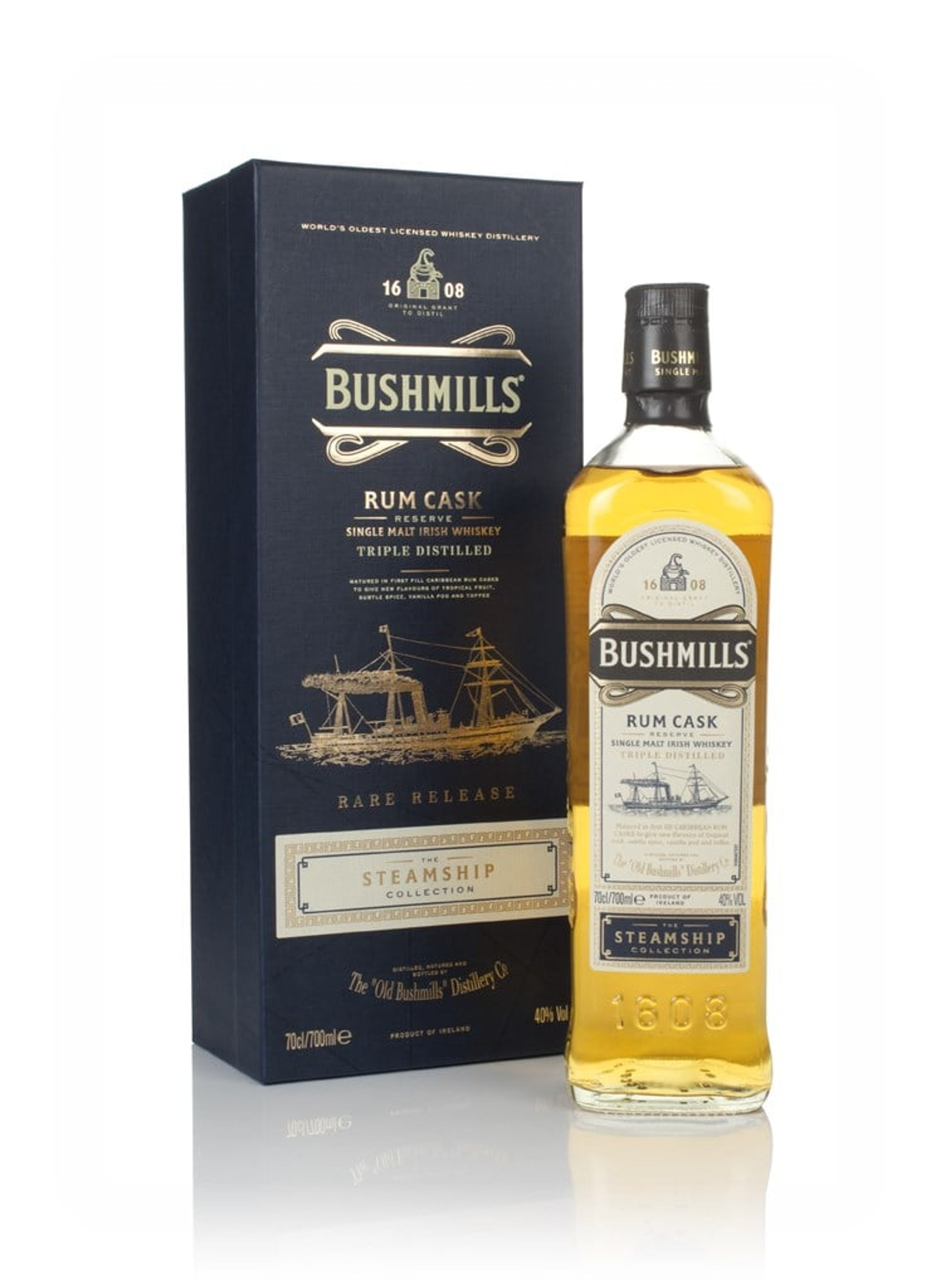 Bushmills Rum Cask Reserve - Steamship Collection 70cl