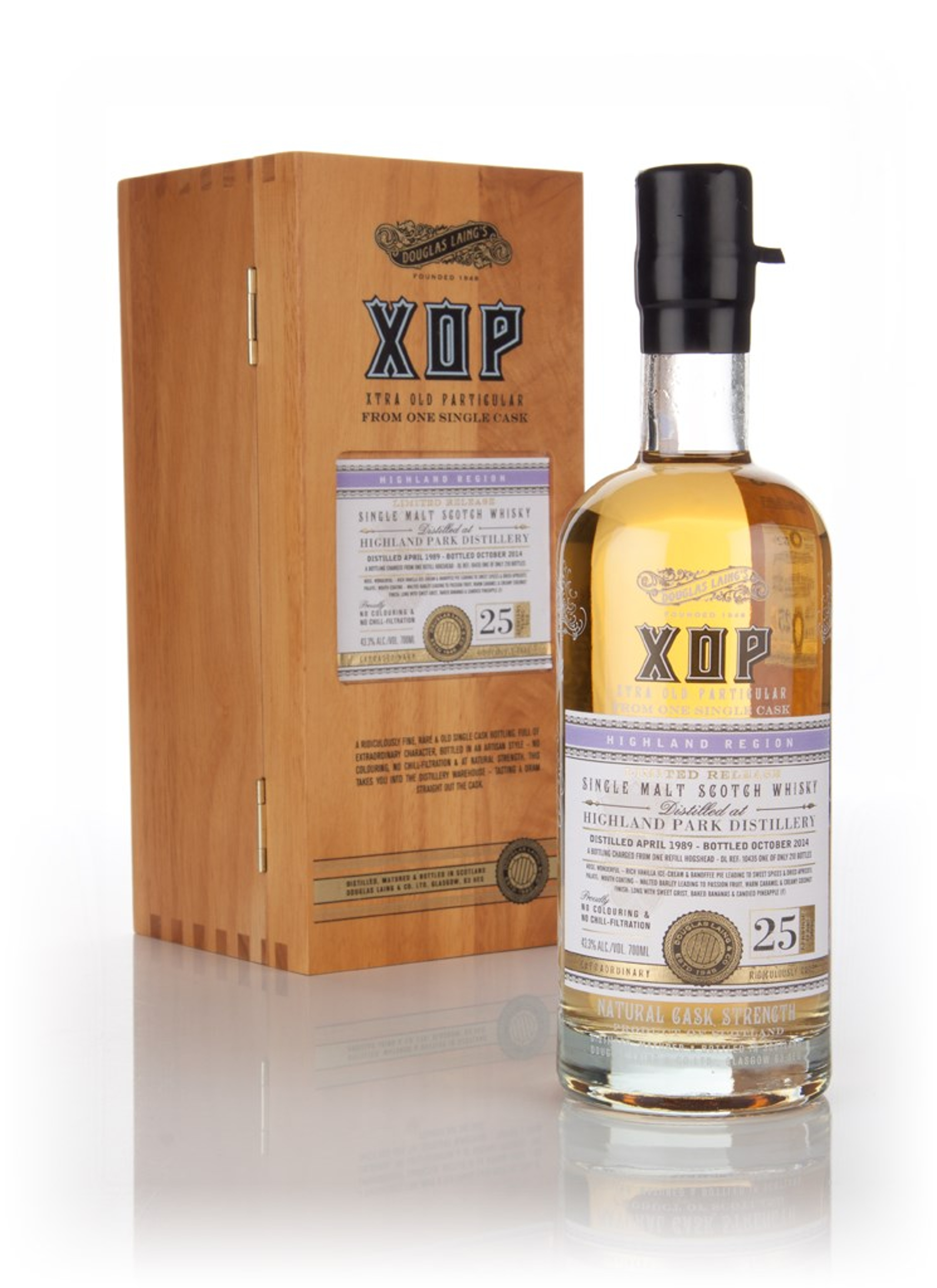 Highland Park 25 Year Old 1989 (cask 10435) - Xtra Old Particular (Douglas Laing) 70cl