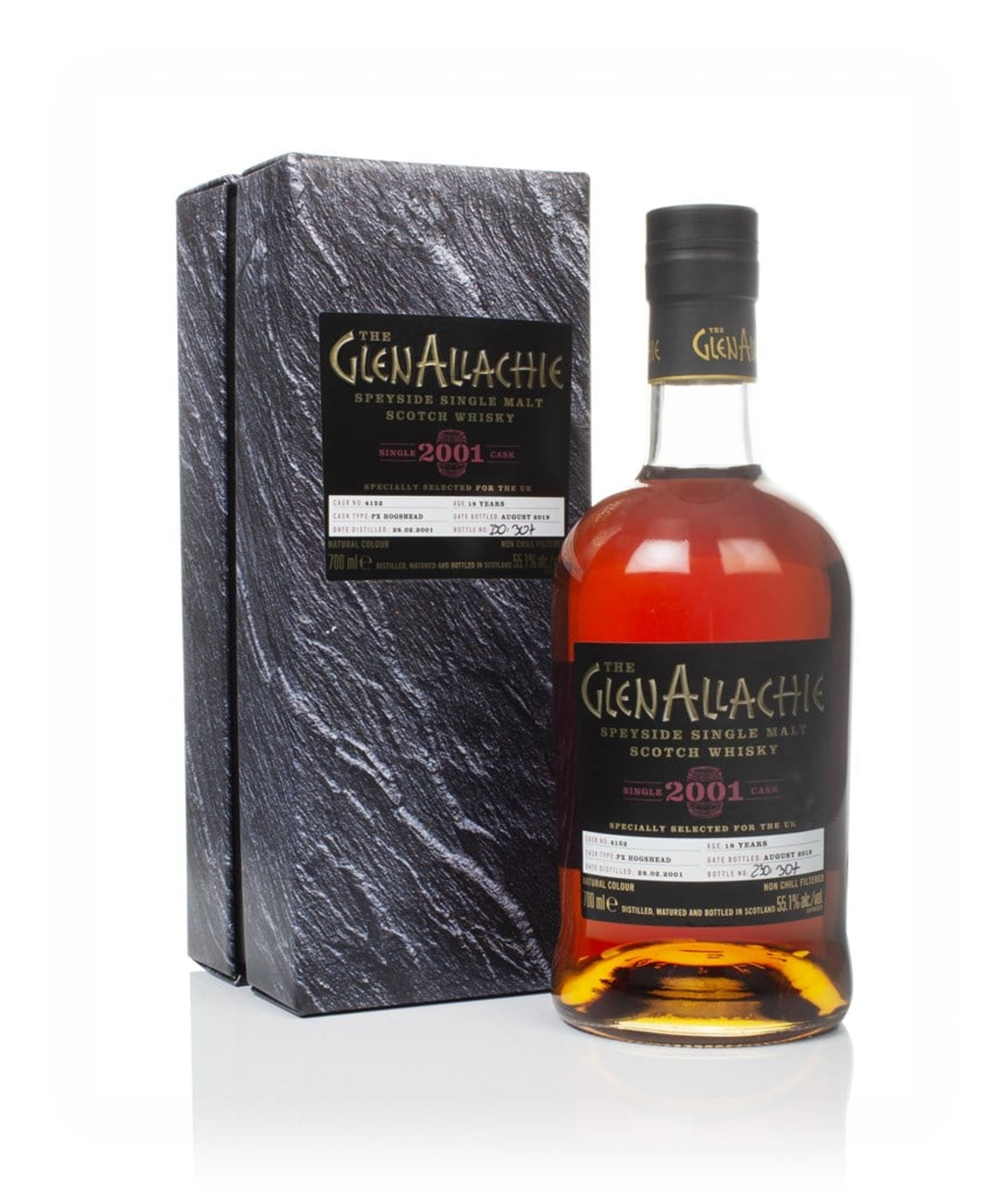 GlenAllachie 18 Year Old 2001 (cask 4152) - Single Cask 70cl