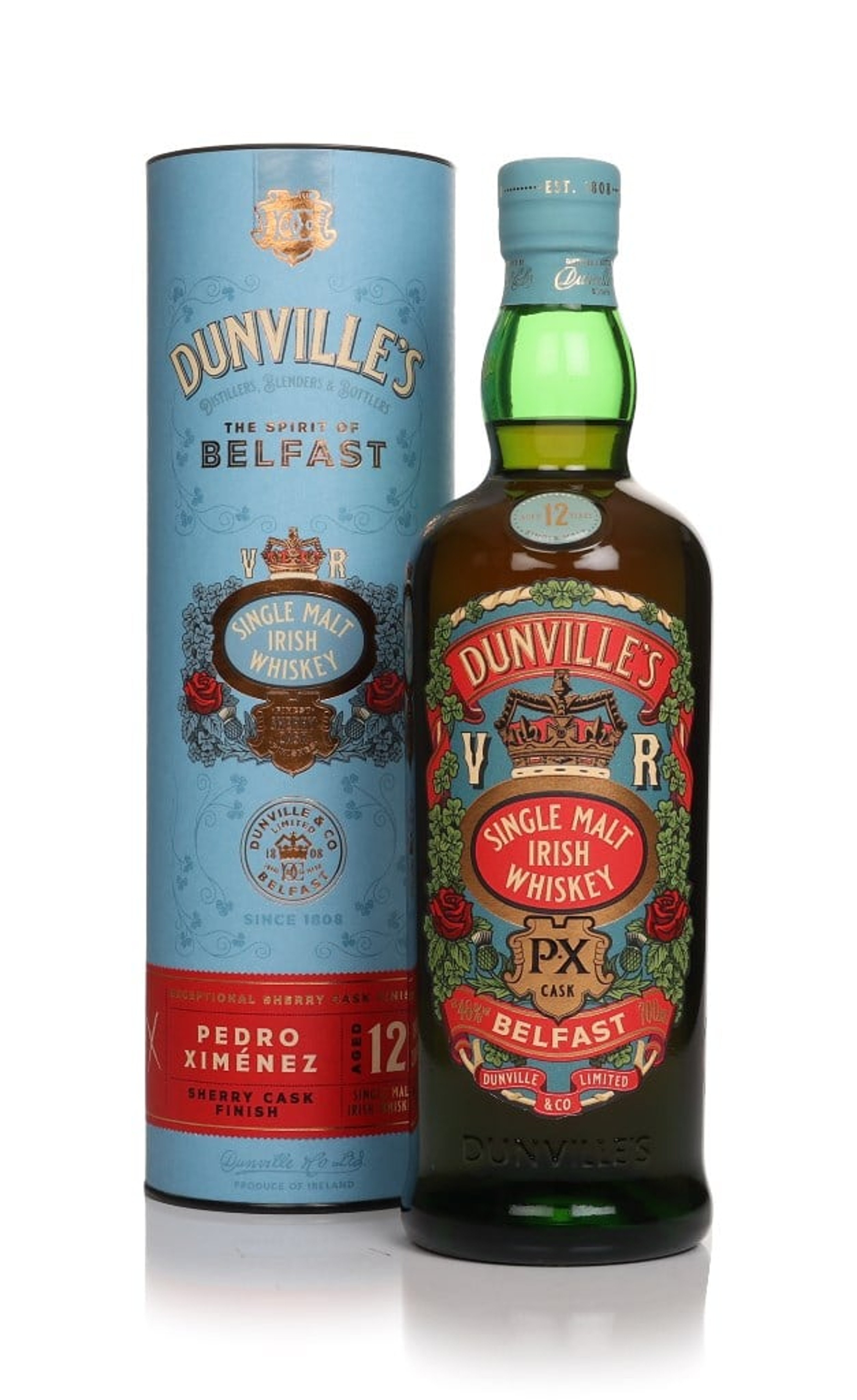 Dunville's Very Rare 12 Year Old Irish Whiskey 70cl
