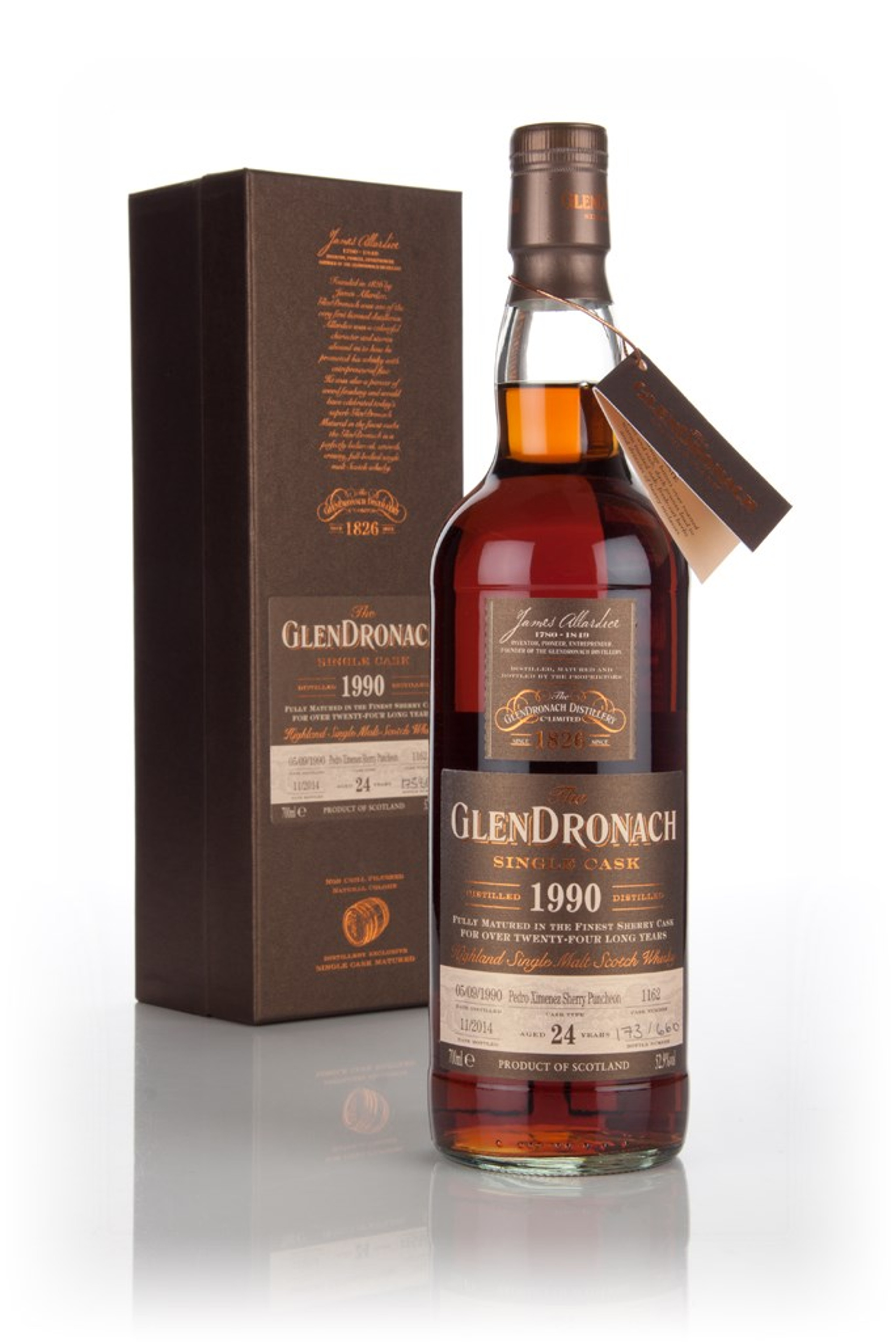 GlenDronach 24 Year Old 1990 (cask 1162) - Batch 11 70cl