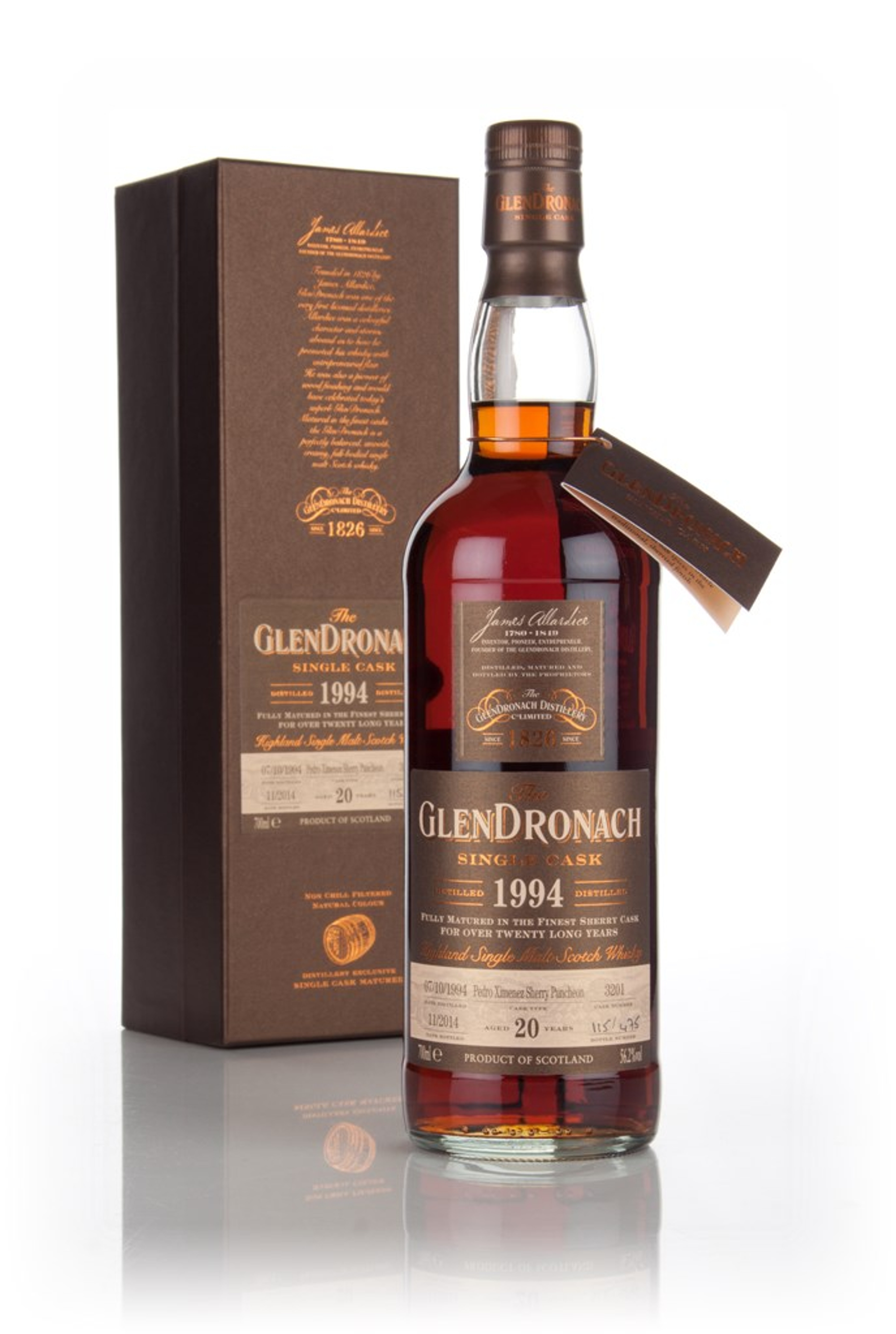 GlenDronach 20 Year Old 1994 (cask 3201) - Batch 11 70cl
