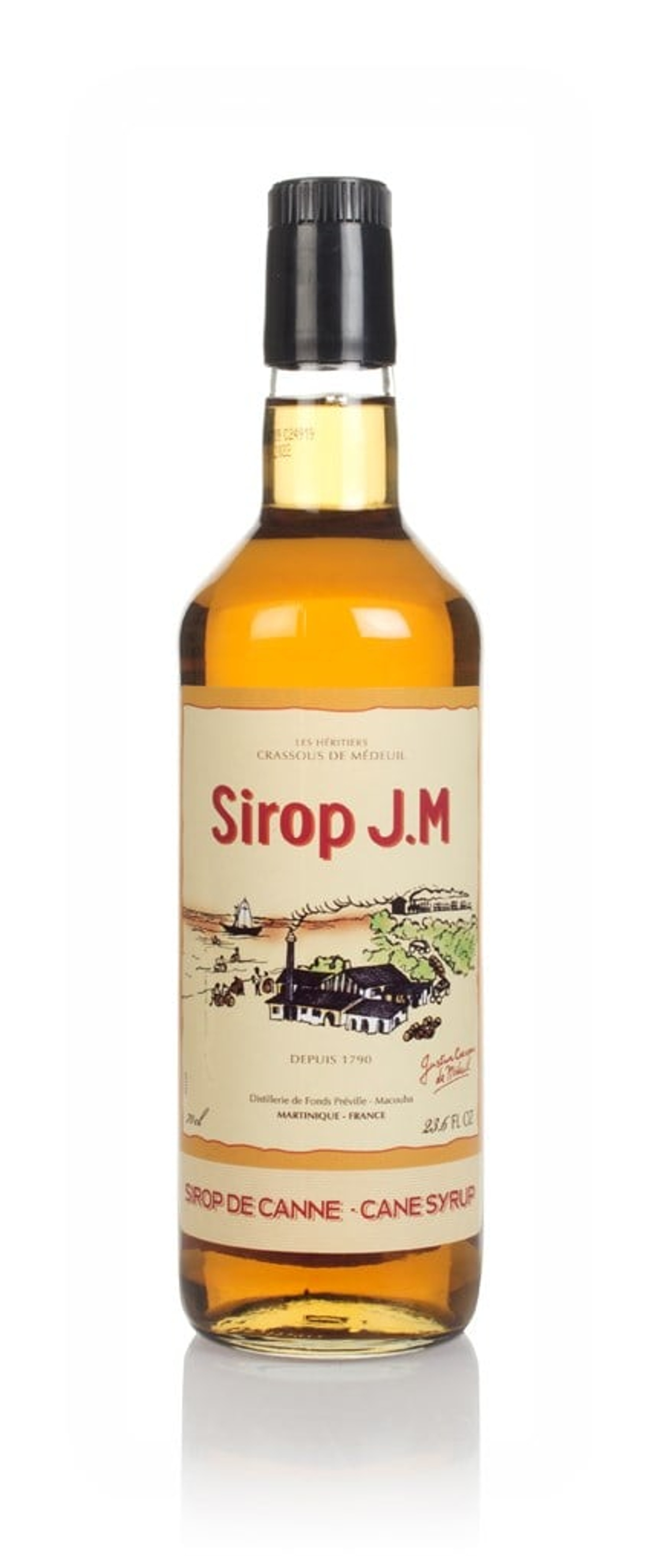 J.M. Sirop De Canne (Sugarcane Syrup) 70cl