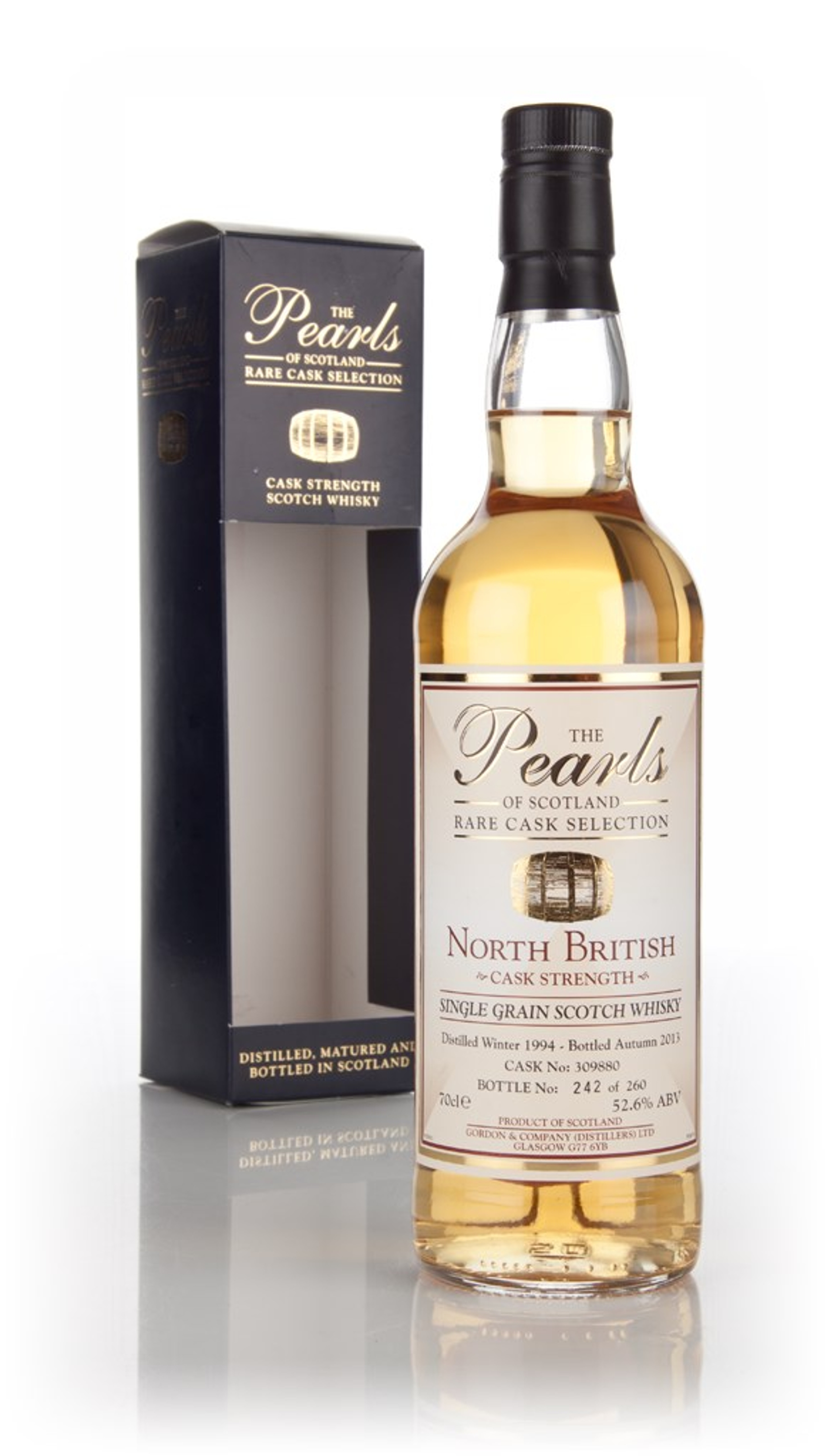 North British 1994 (bottled 2013) (cask 309880) - Pearls Of Scotland (Gordon and Company) 70cl