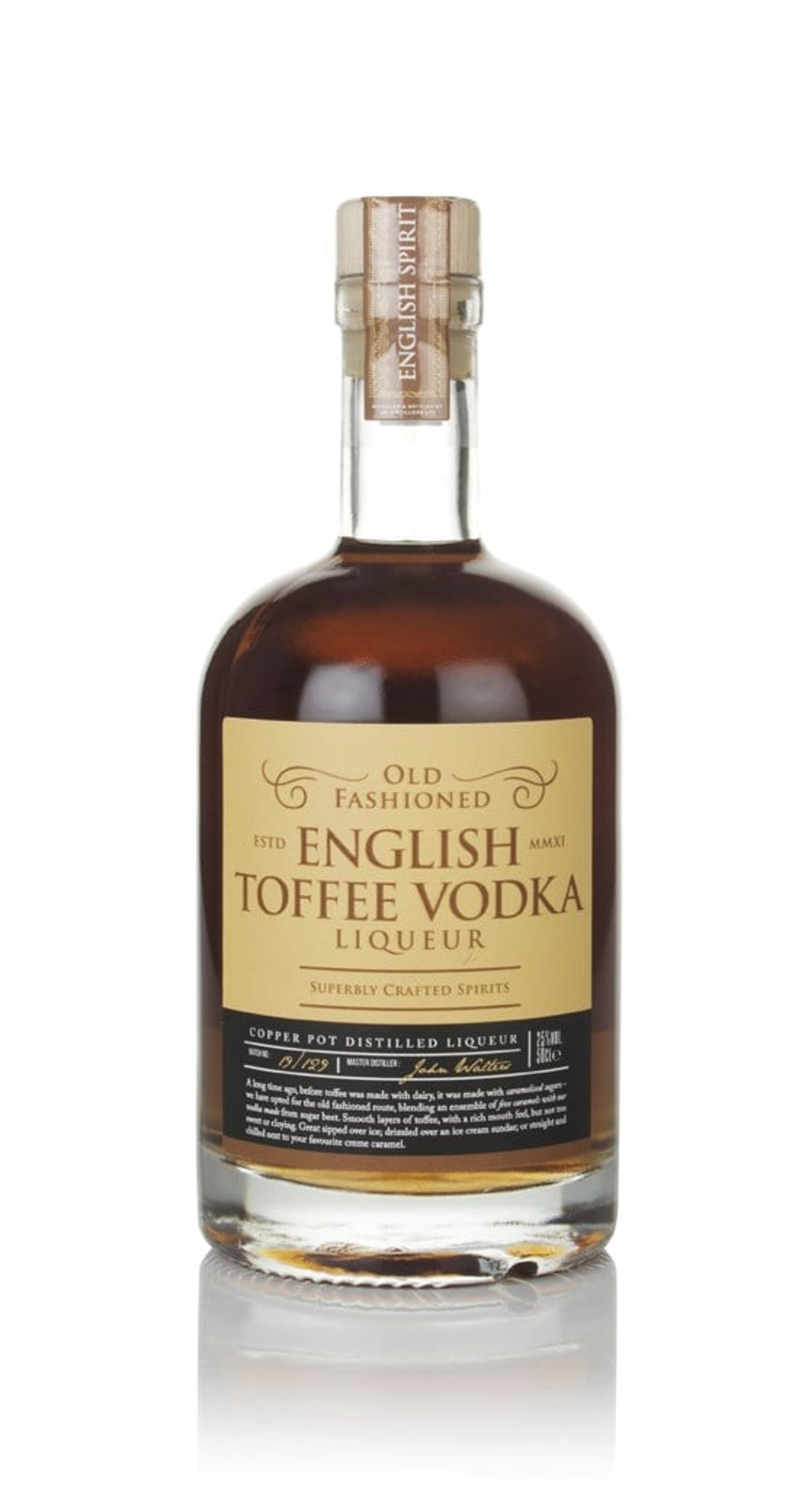 English Toffee Vodka Liqueur 50cl