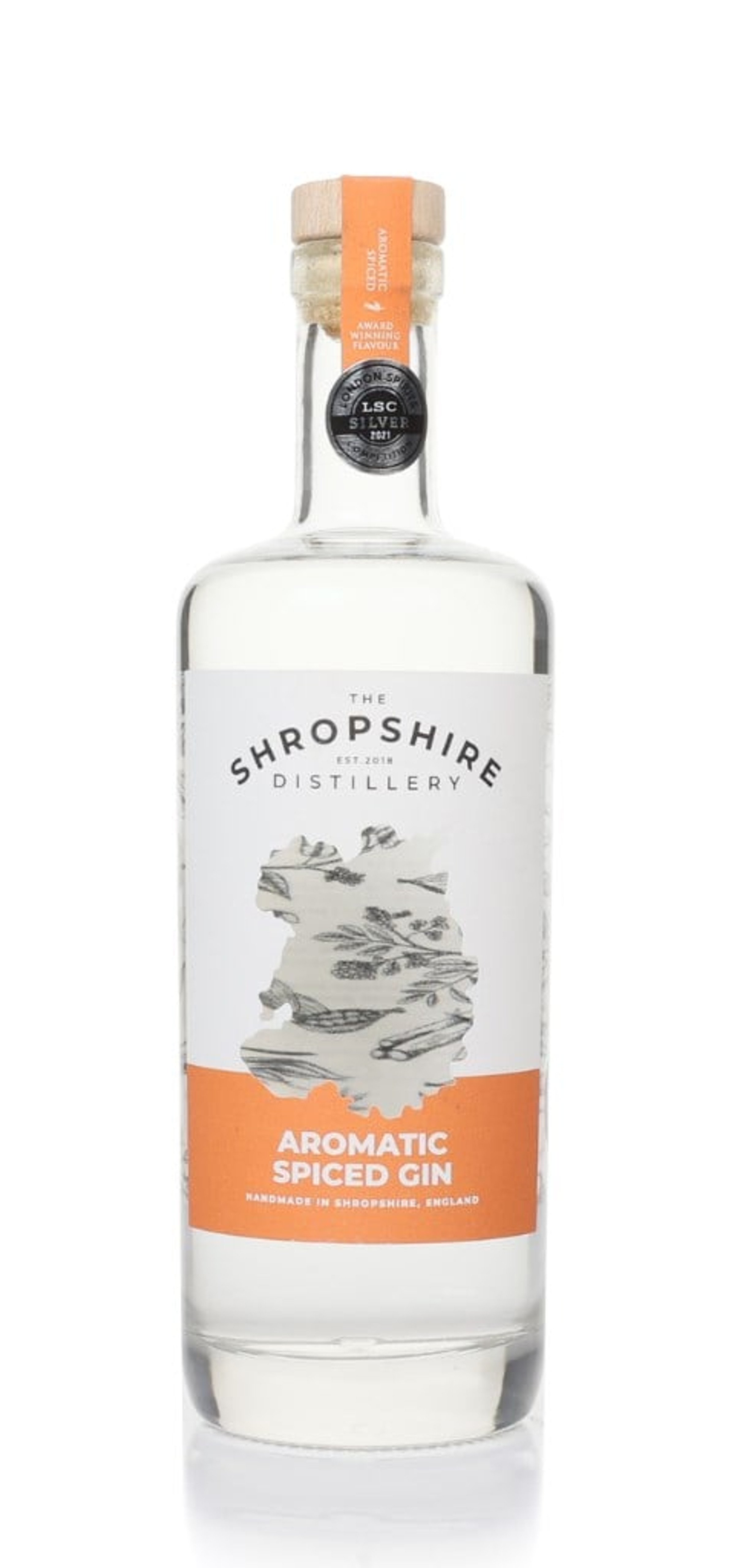 Shropshire Aromatic Spiced Gin 70cl