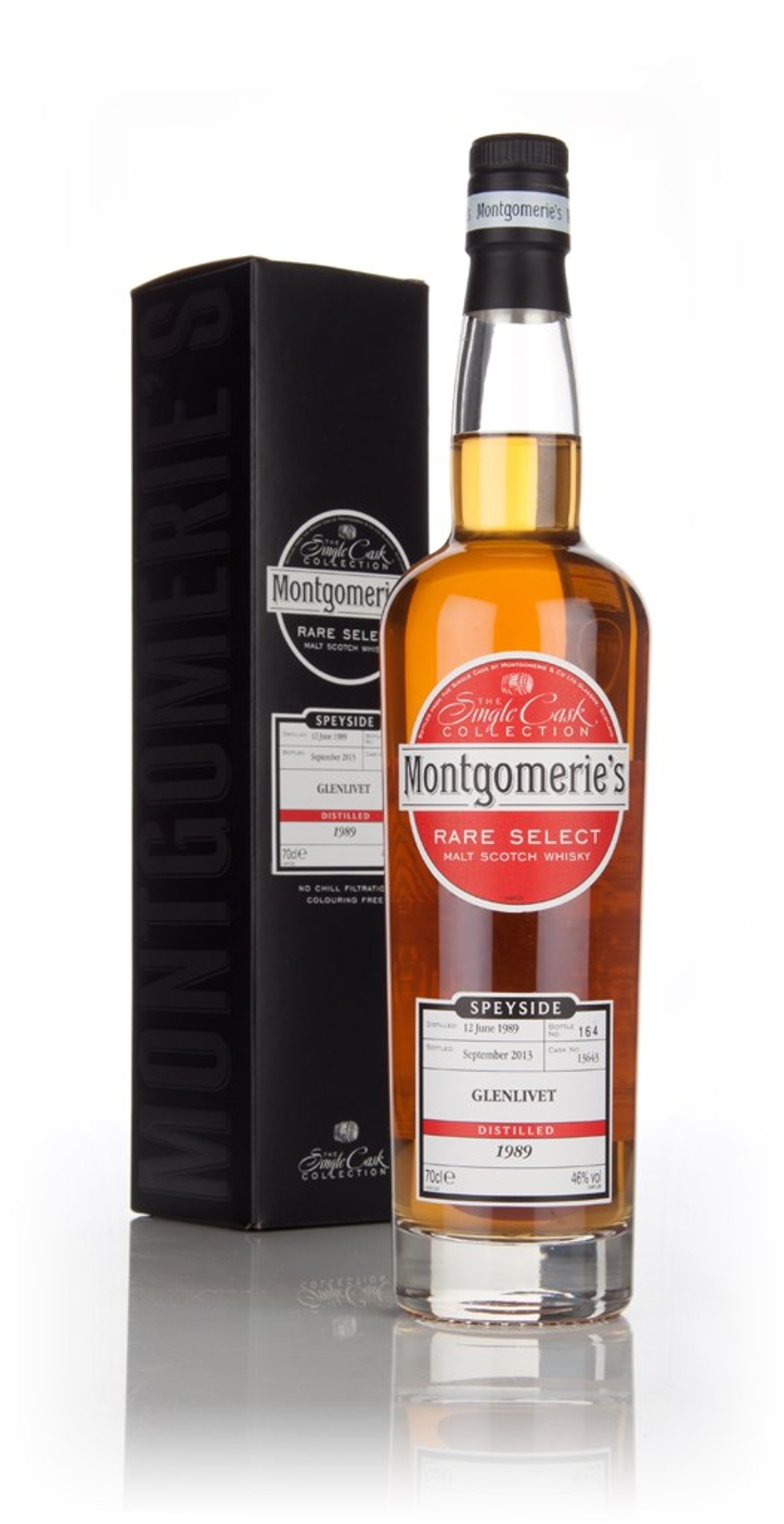Glenlivet 23 Year Old 1989 (cask 13643) - Rare Select (Montgomerie's) 70cl