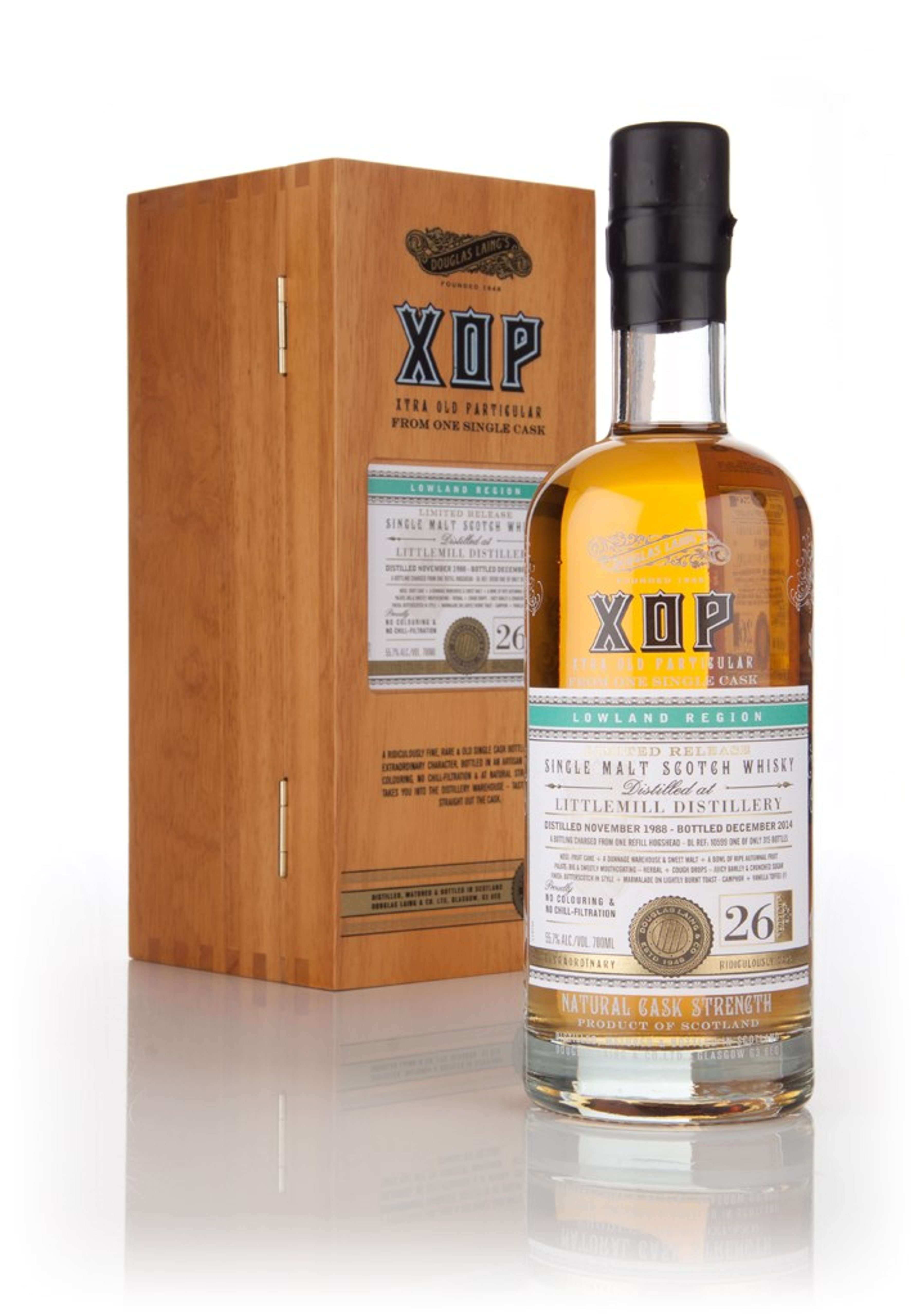 Littlemill 26 Years Old 1988 (cask 10599) - Xtra Old Particular (Douglas Laing) 70cl