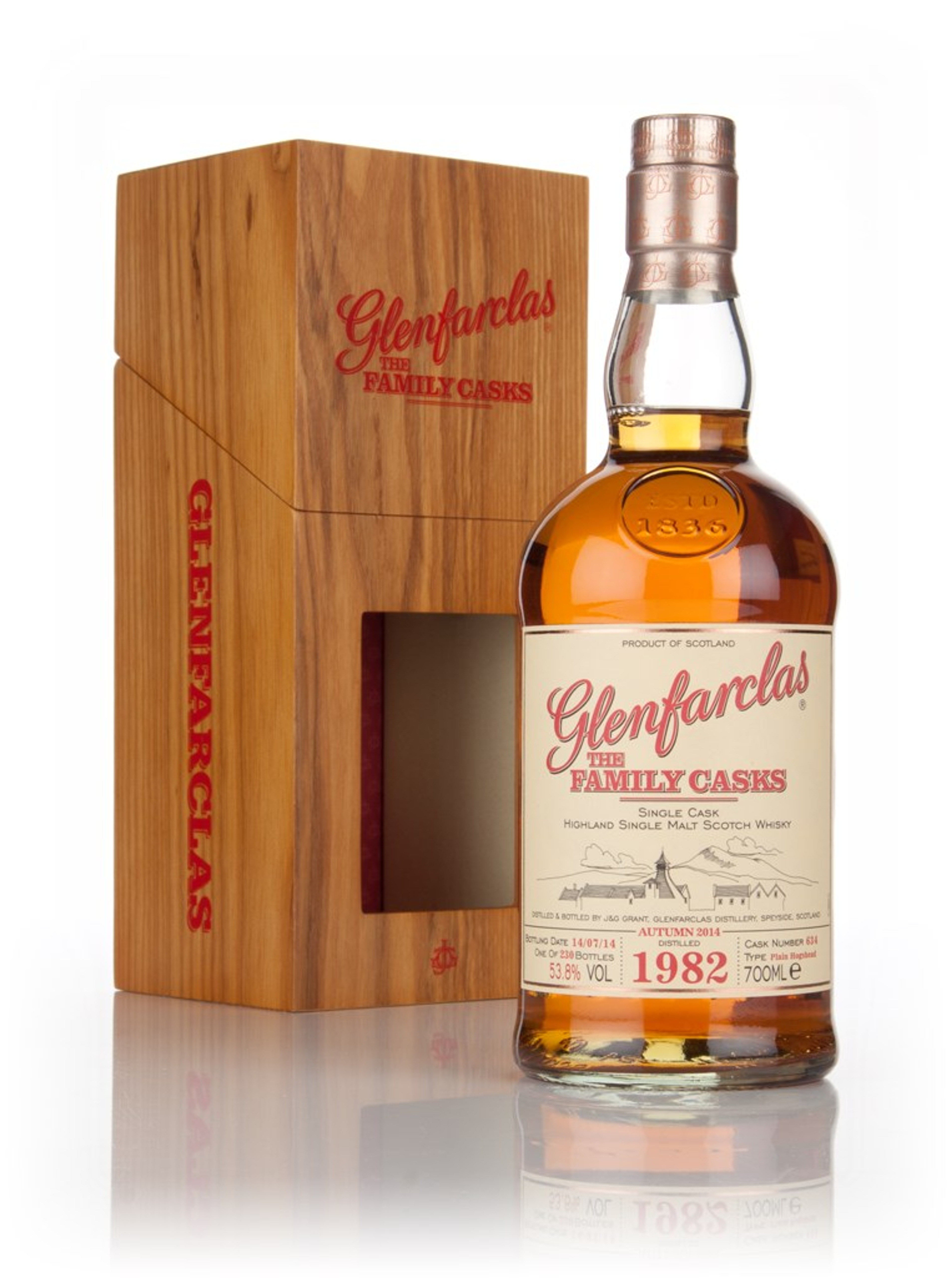Glenfarclas 1982 (cask 634) Family Cask Autumn 2014 Release 70cl