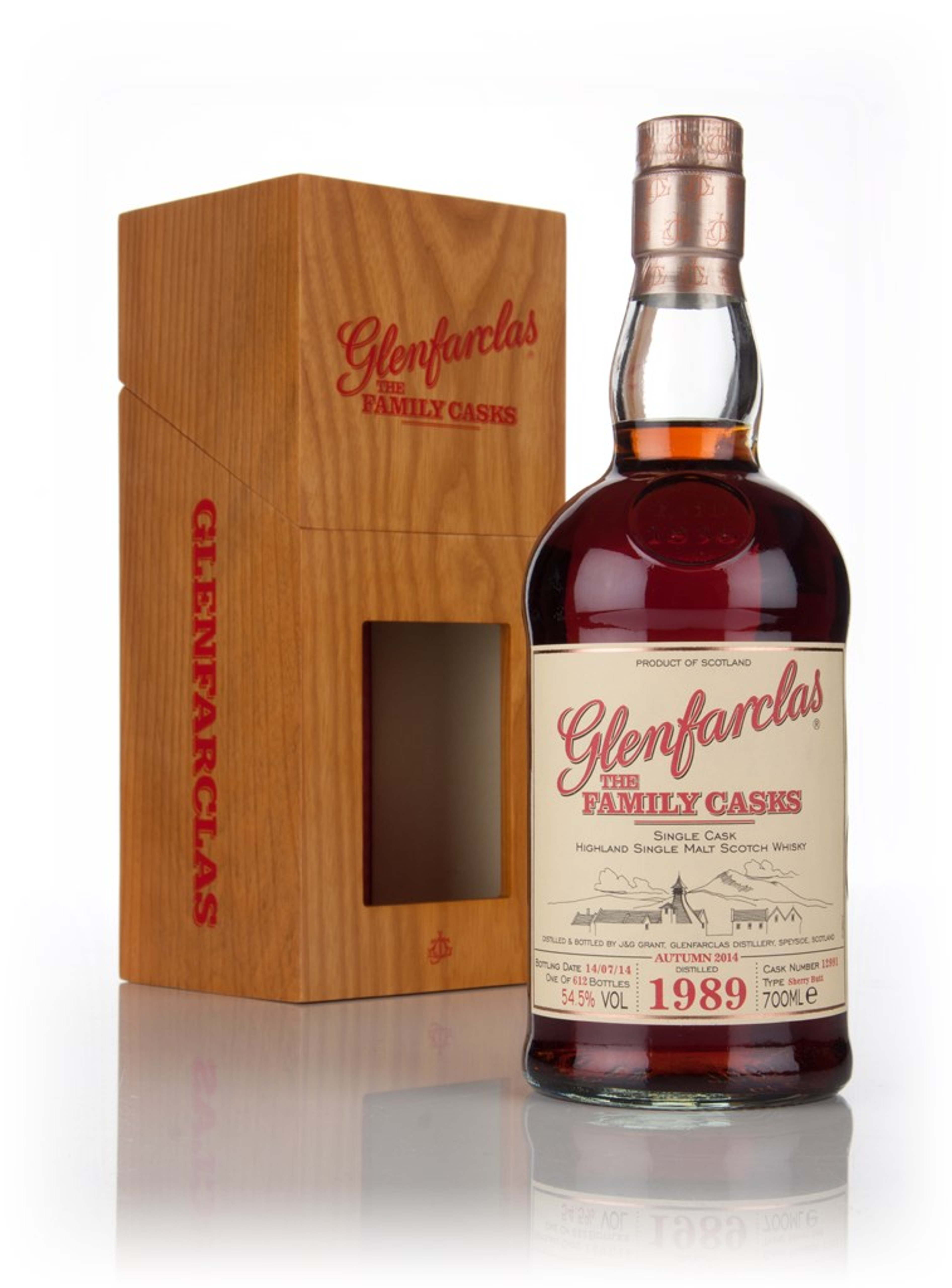 Glenfarclas 1989 (cask 12991) Family Cask Autumn 2014 Release 70cl