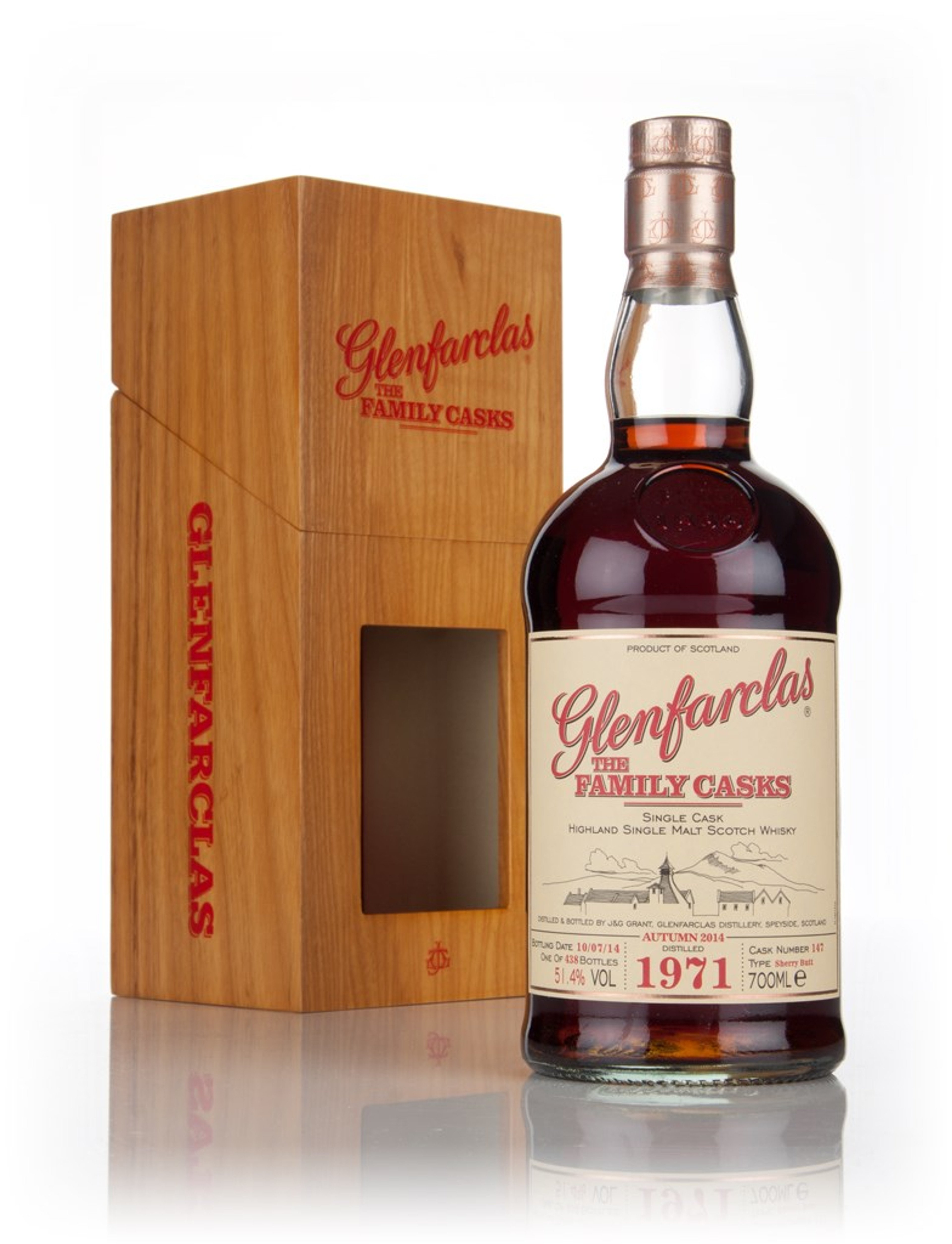 Glenfarclas 1971 (cask 147) Family Cask Autumn 2014 Release 70cl