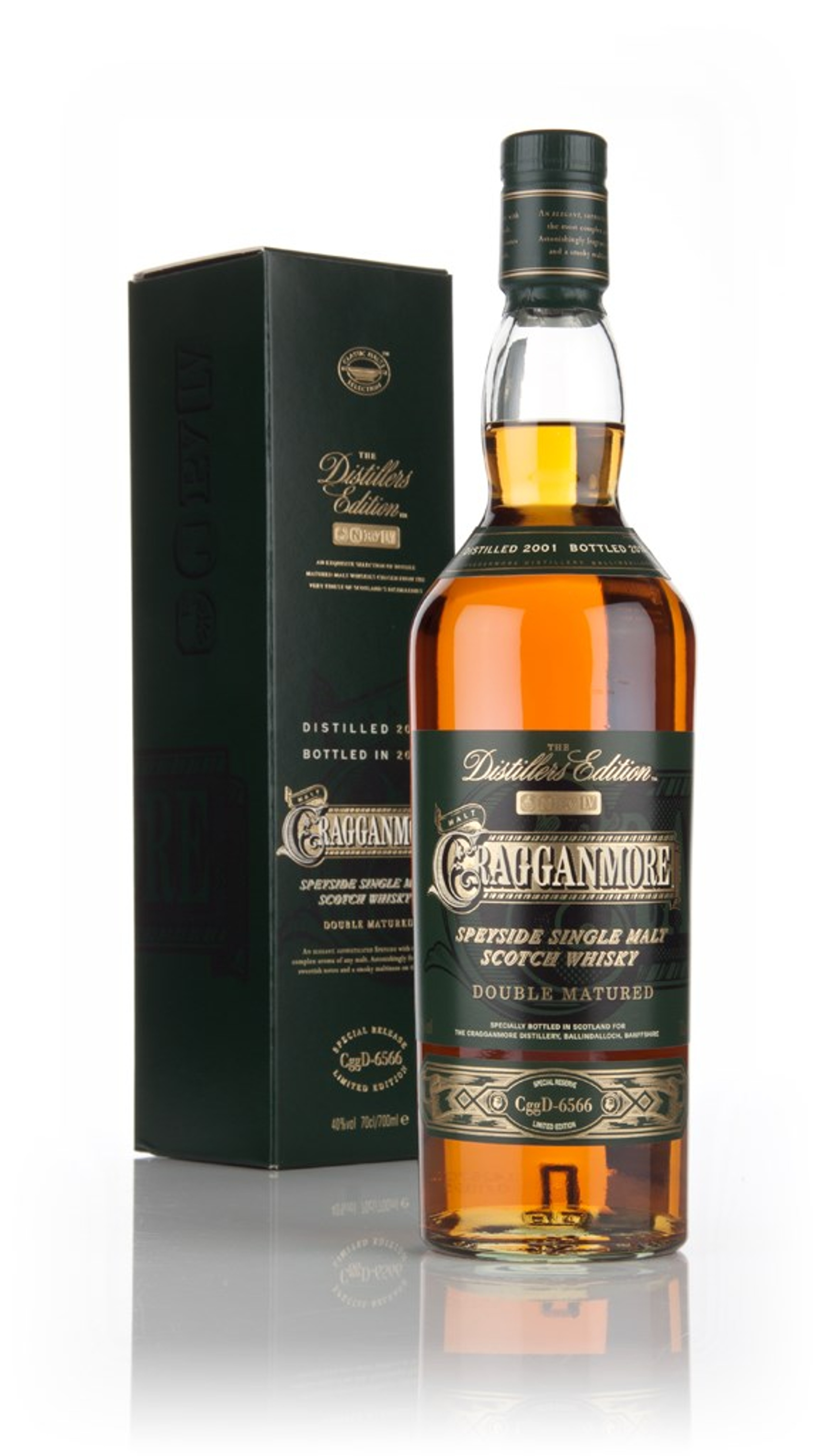 Cragganmore 2001 (bottled 2014) Port Wood Finish - Distillers Edition 70cl