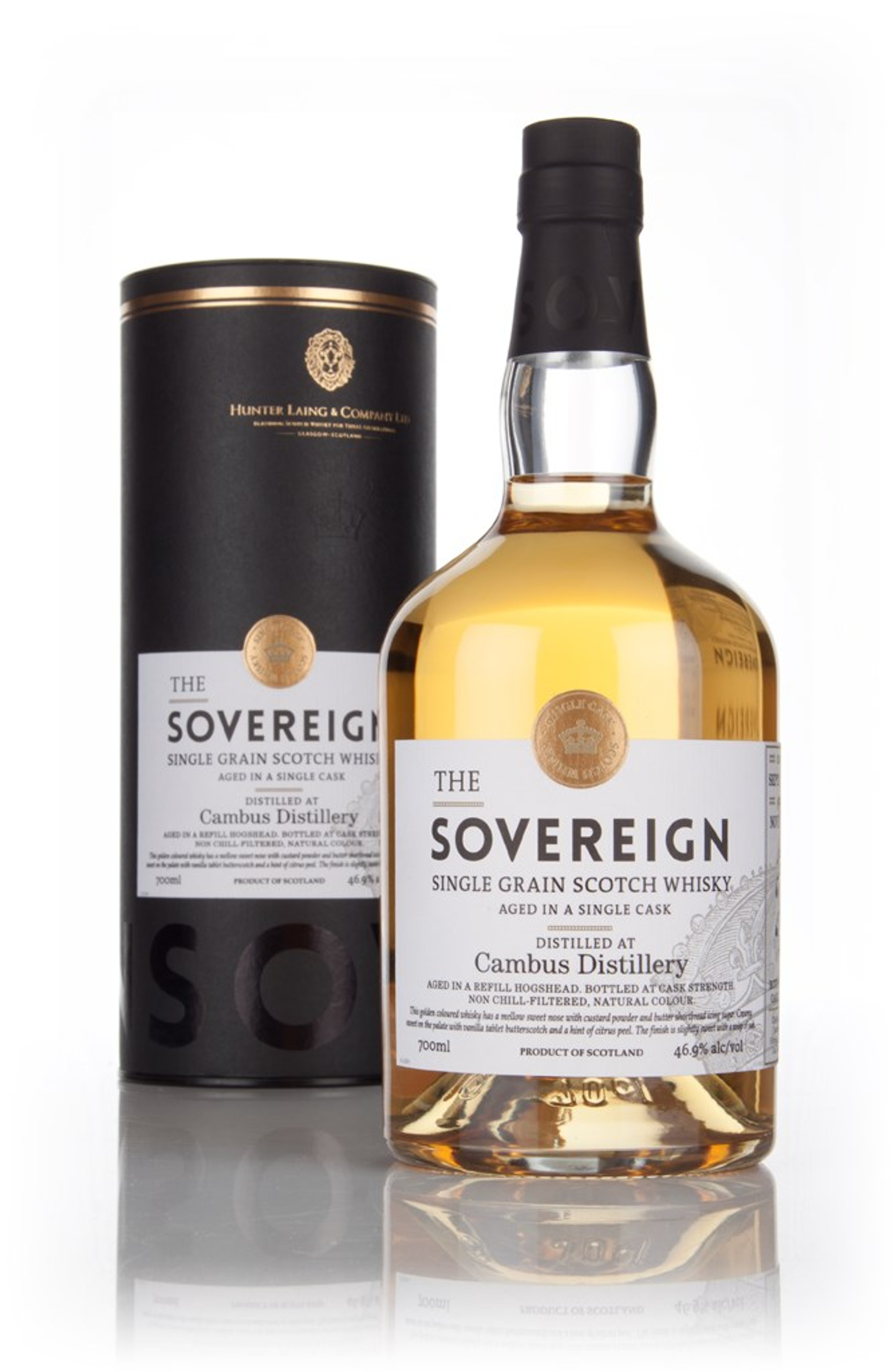 Cambus 26 Year Old 1988 (cask 11116) - Sovereign (Hunter Laing) 70cl