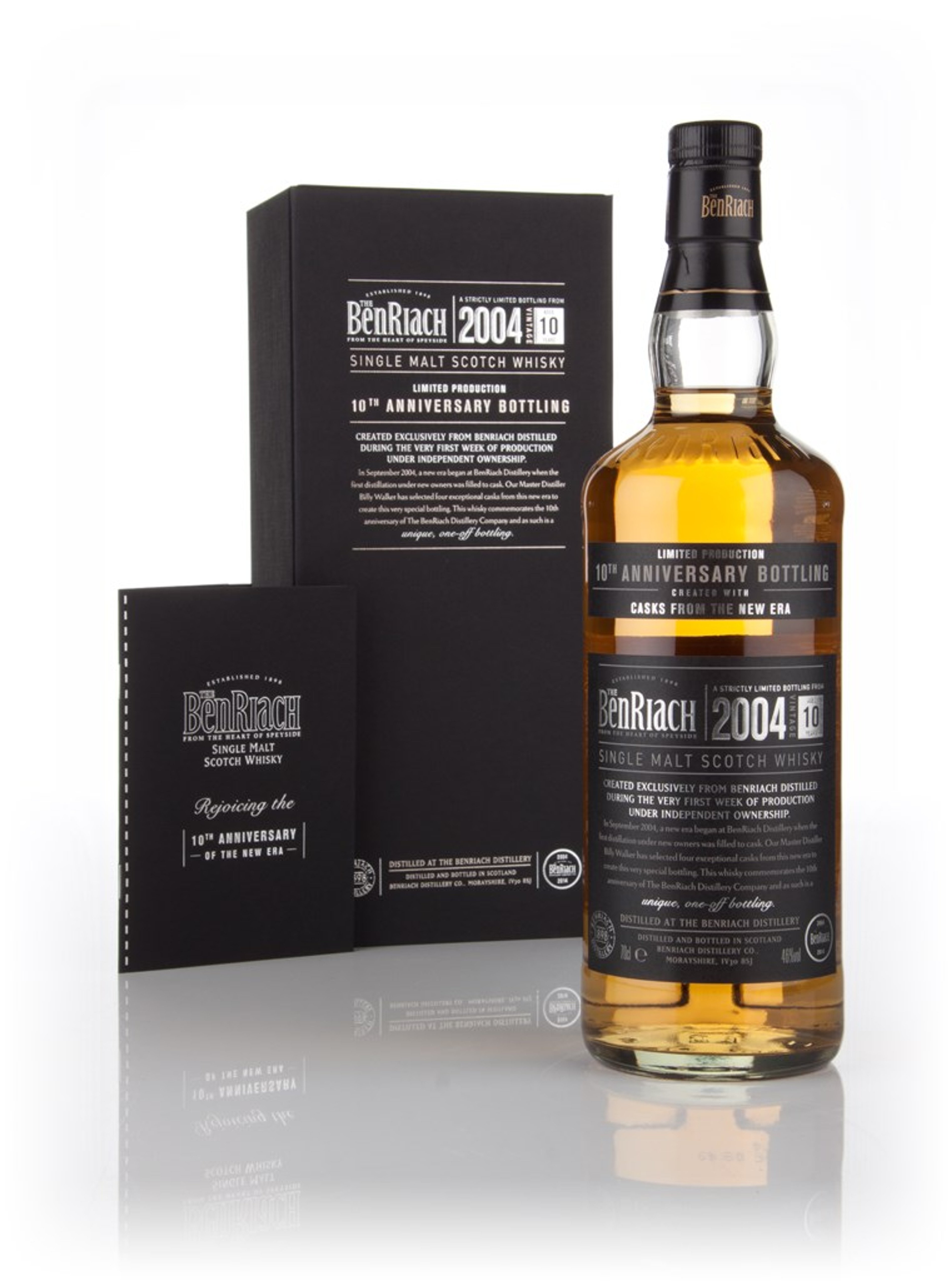 BenRiach 10 Year Old 2004 - 10th Anniversary Bottling 70cl