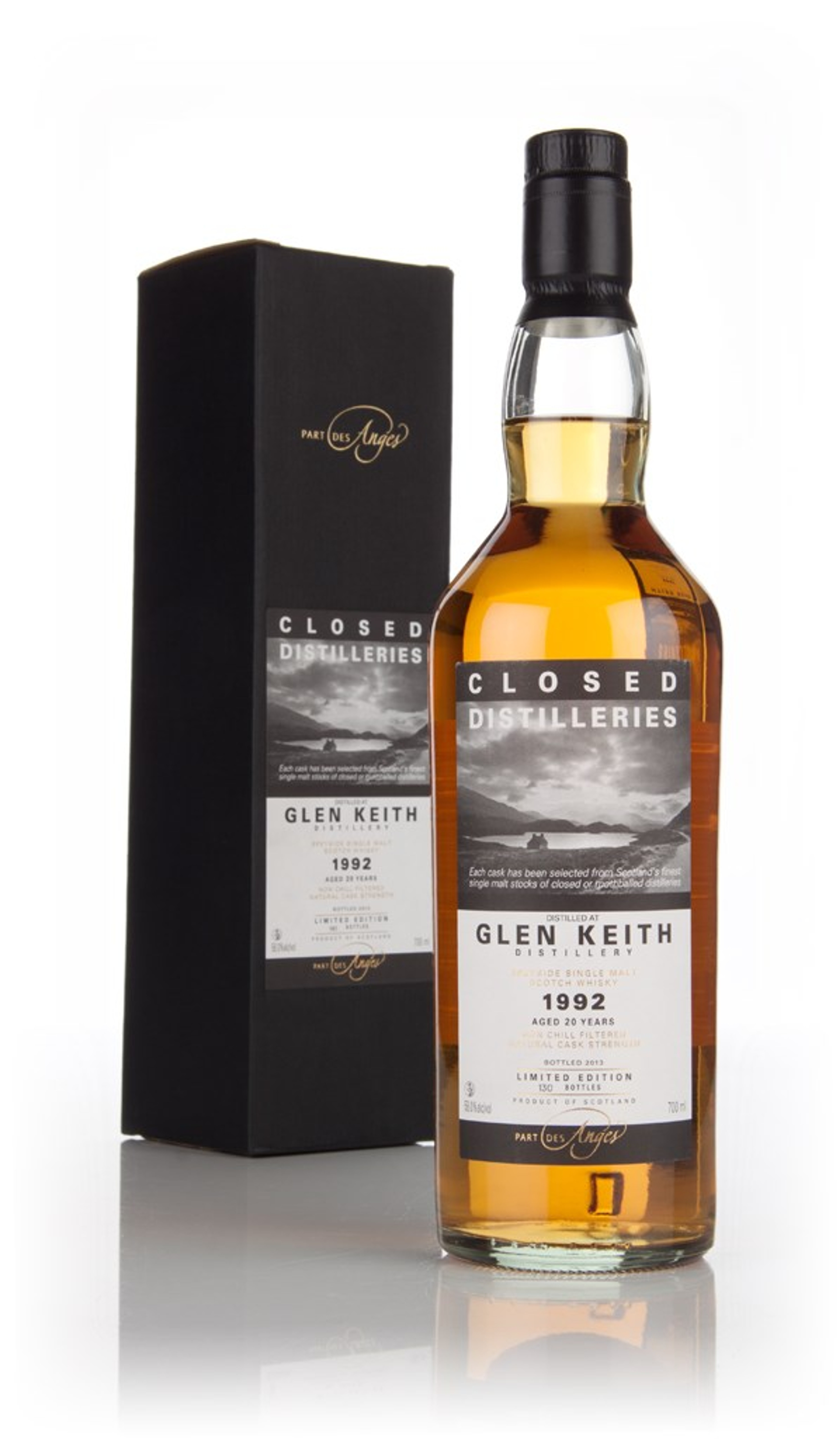 Glen Keith 20 Year Old 1992 - Closed Distilleries (Part Des Anges) 70cl