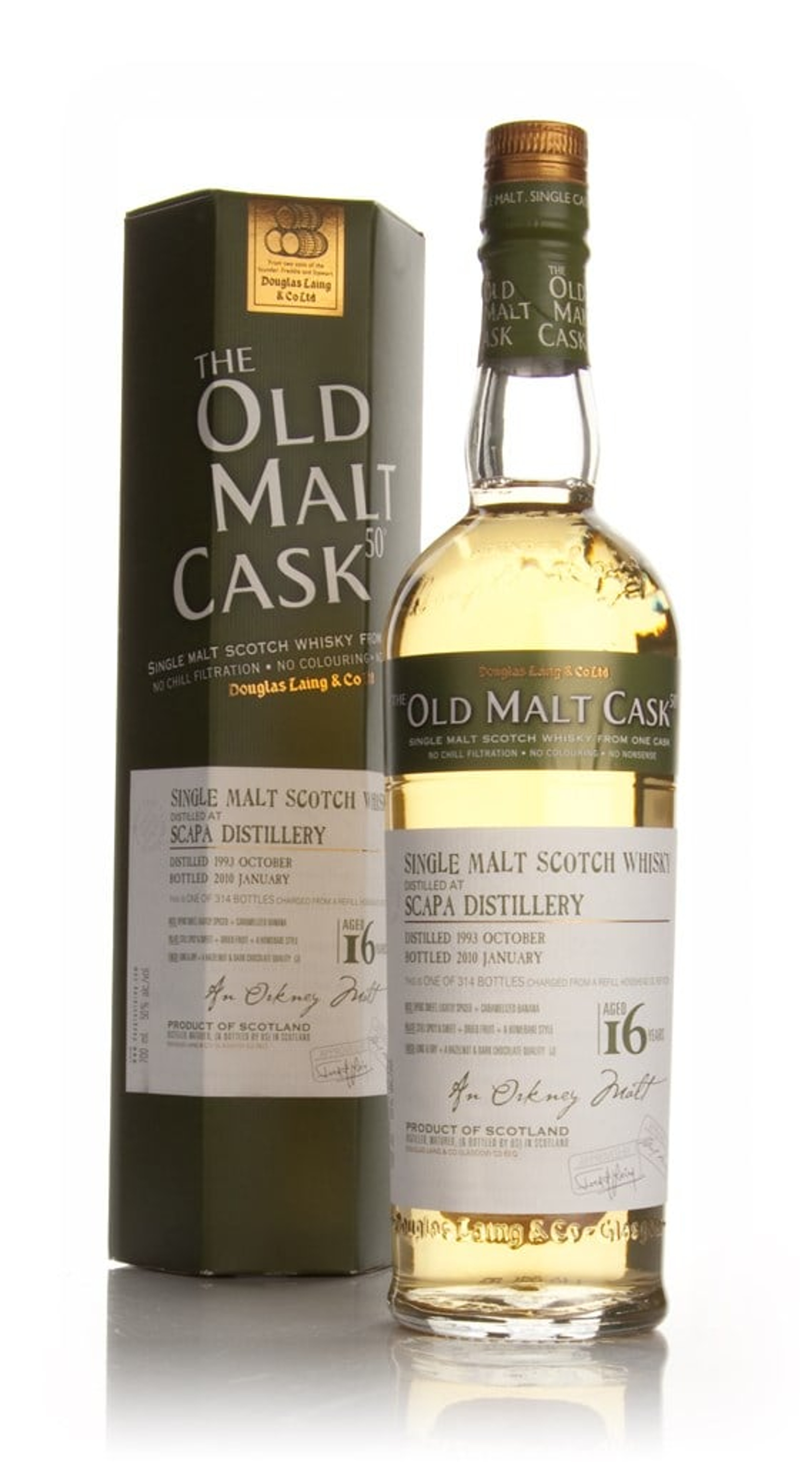 Scapa 16 Year Old 1993 - Old Malt Cask (Douglas Laing) 70cl