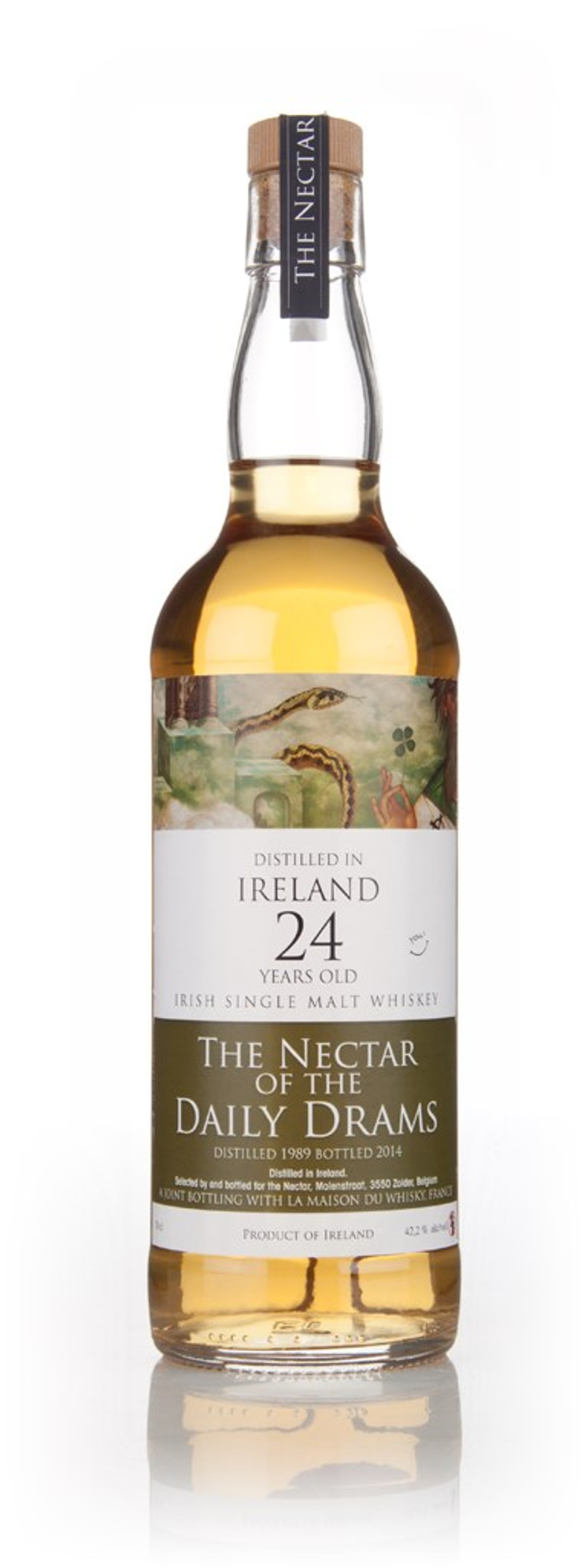 Irish Single Malt 24 Year Old 1989 - The Nectar Of The Daily Drams (Joint Bottling With La Maison du Whisky) 70cl