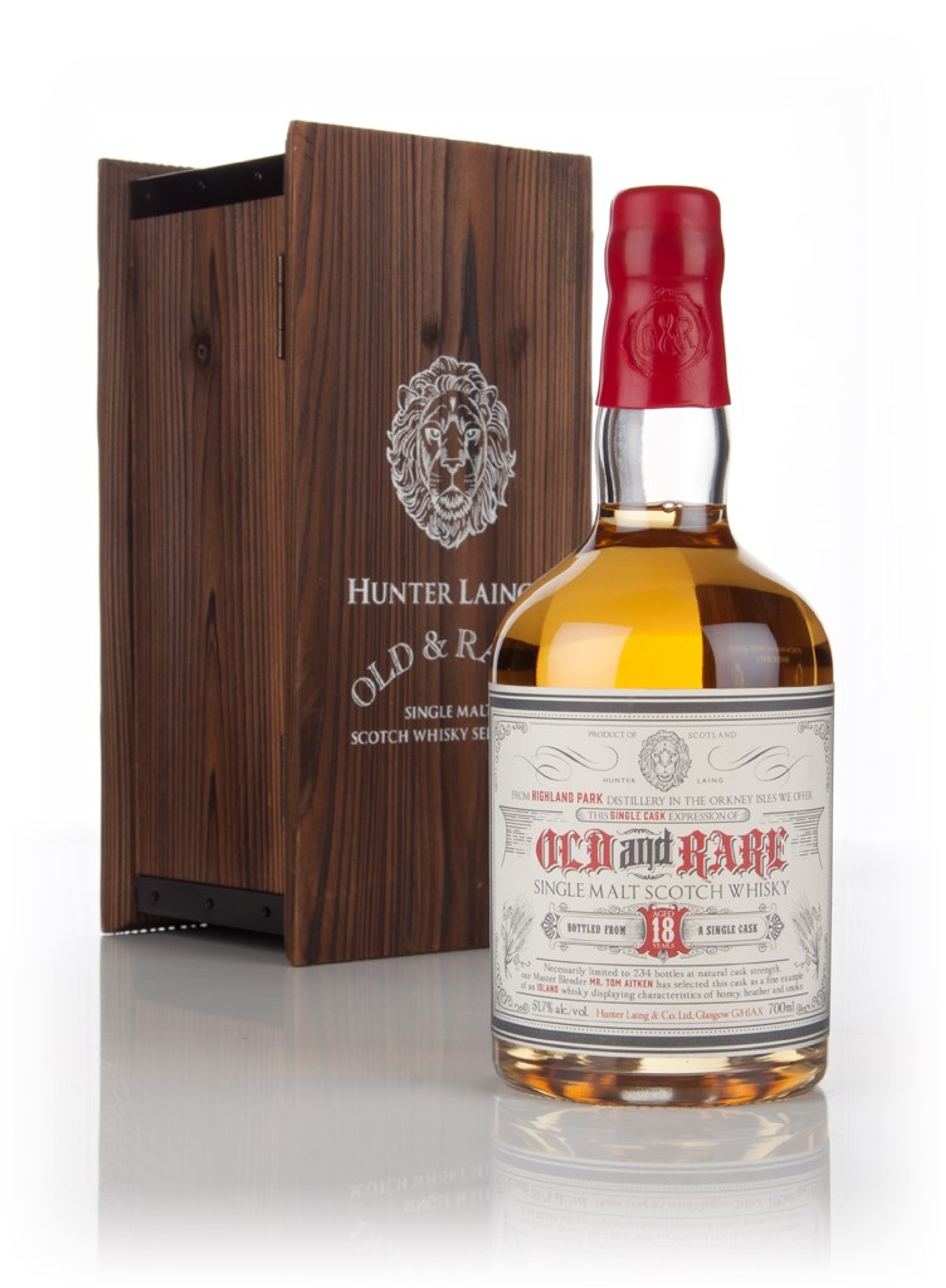 Highland Park 18 Year Old (cask 10854) - Old & Rare (Hunter Laing) 70cl