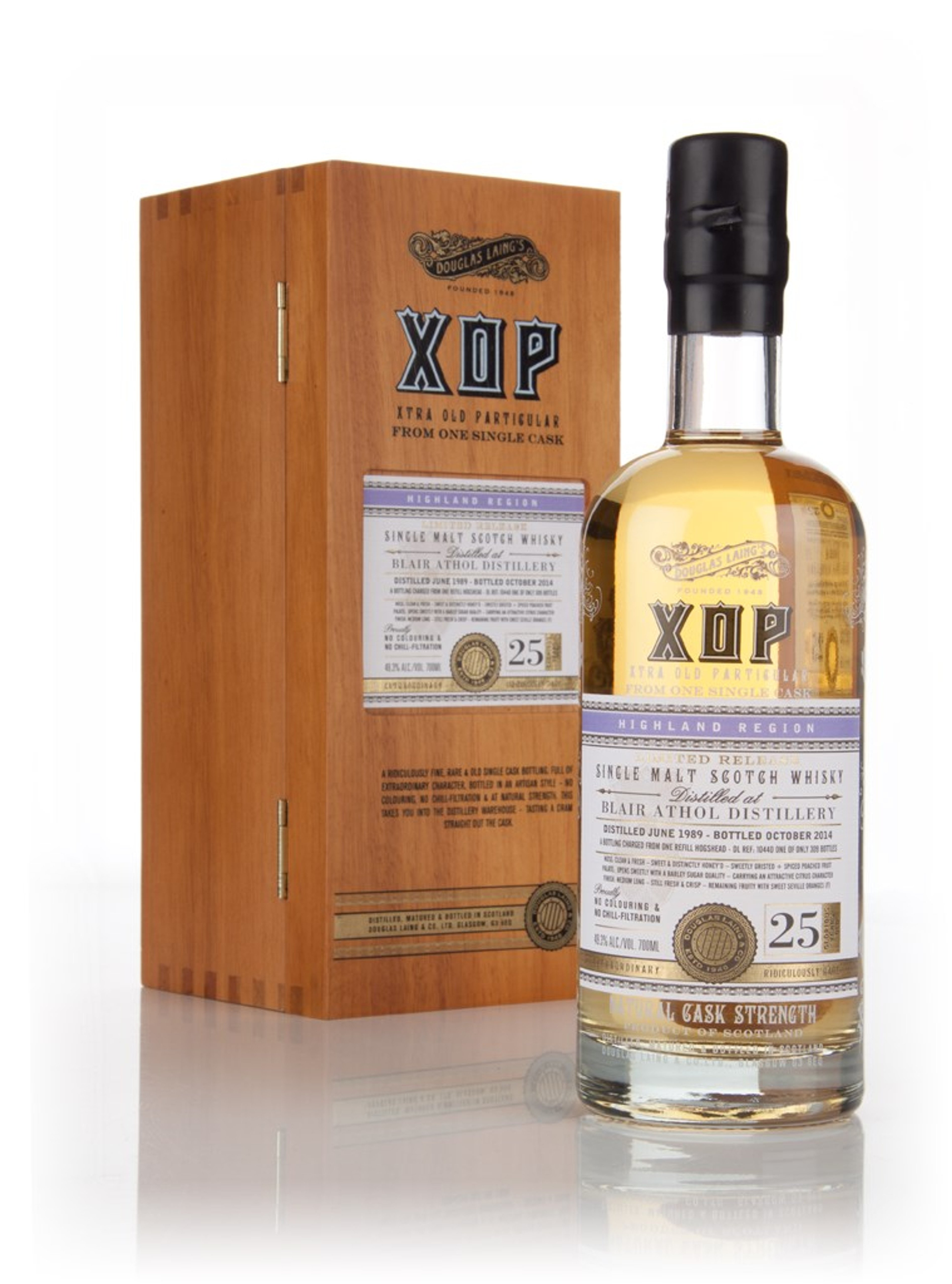 Blair Athol 25 Year Old 1989 (cask 10440) - Xtra Old Particular (Douglas Laing) 70cl