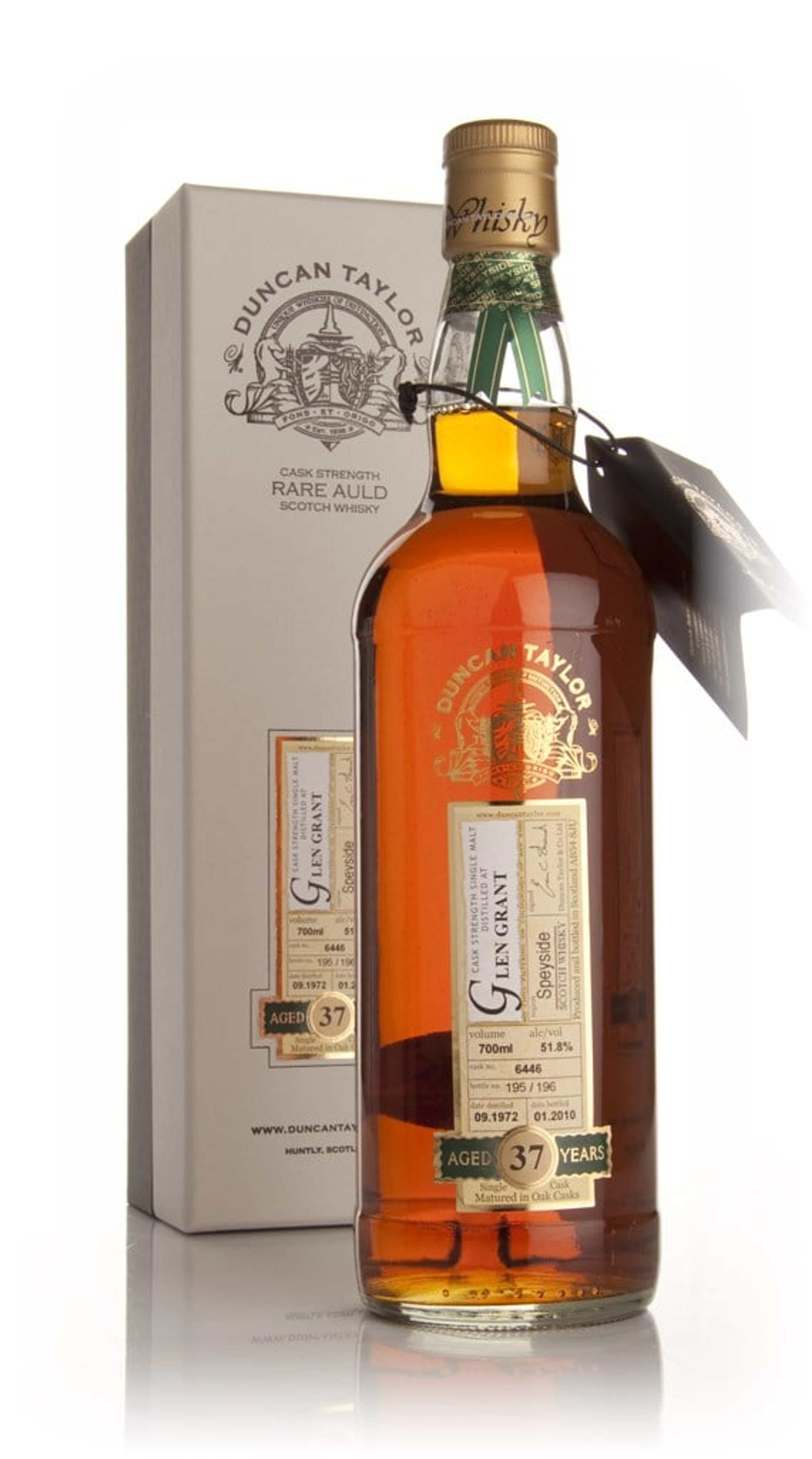 Glen Grant 37 Year Old 1972 - Rare Auld (Duncan Taylor) 70cl