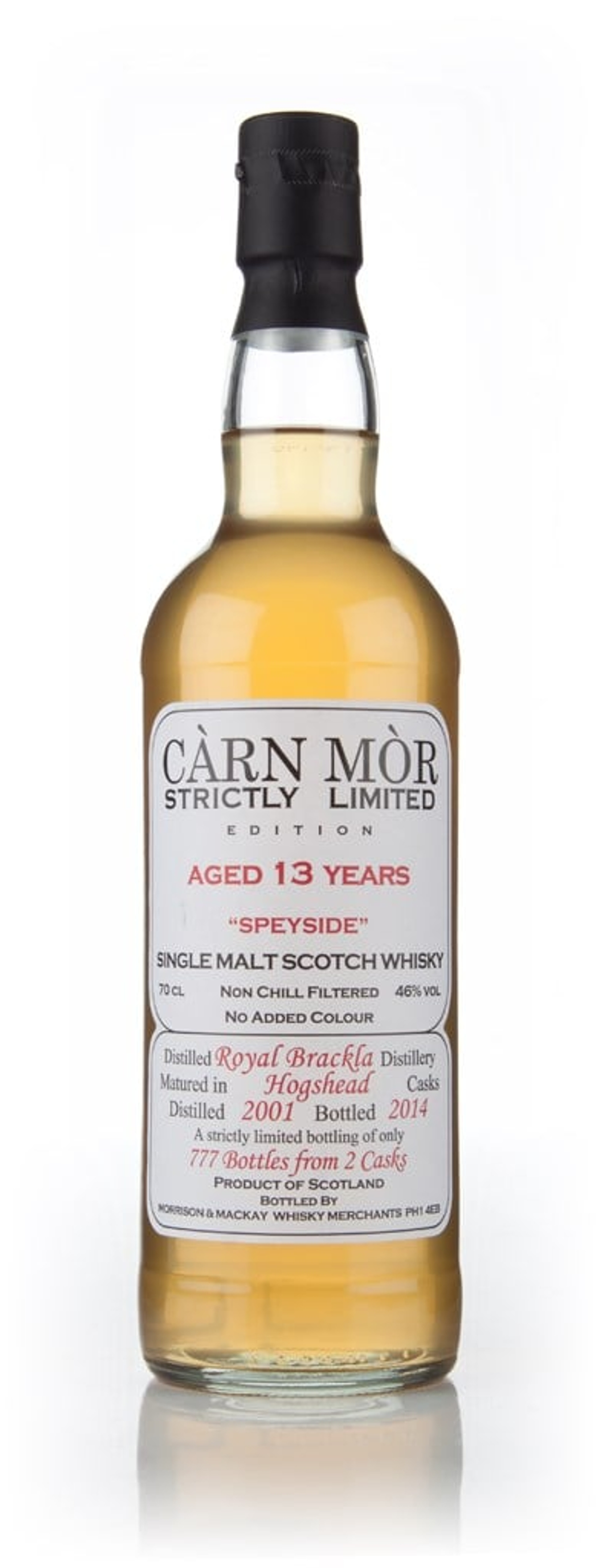 Royal Brackla 13 Year Old 2001 - Strictly Limited (Càrn Mòr) 70cl